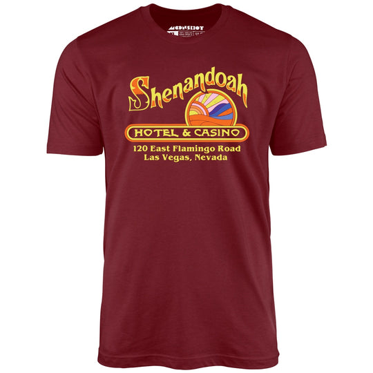 Shenandoah Hotel & Casino - Vintage Las Vegas - Cardinal - Unisex T-Shirt