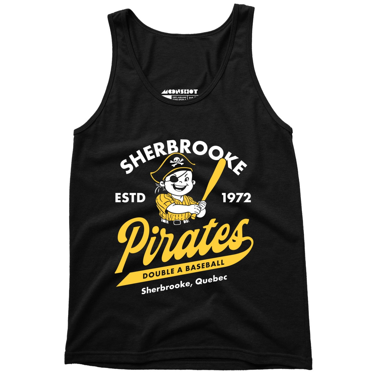 Sherbrooke Pirates - Quebec - Vintage Defunct Baseball Teams - Unisex Tank Top