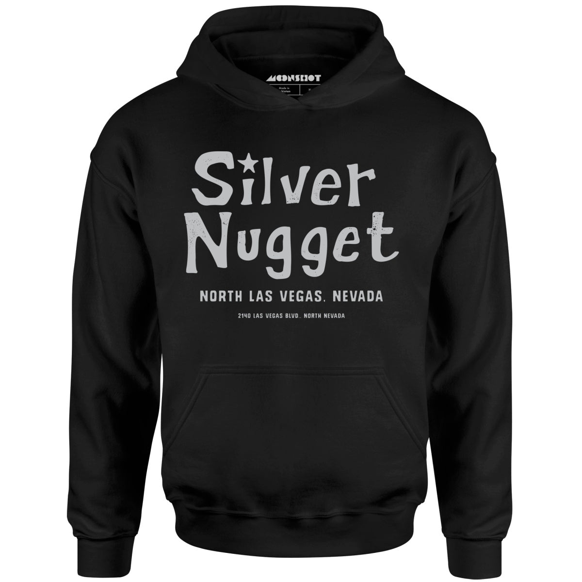 Silver Nugget v2 - Vintage Las Vegas - Unisex Hoodie