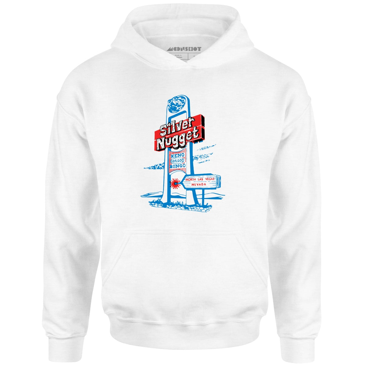 Silver Nugget - Vintage Las Vegas - Unisex Hoodie