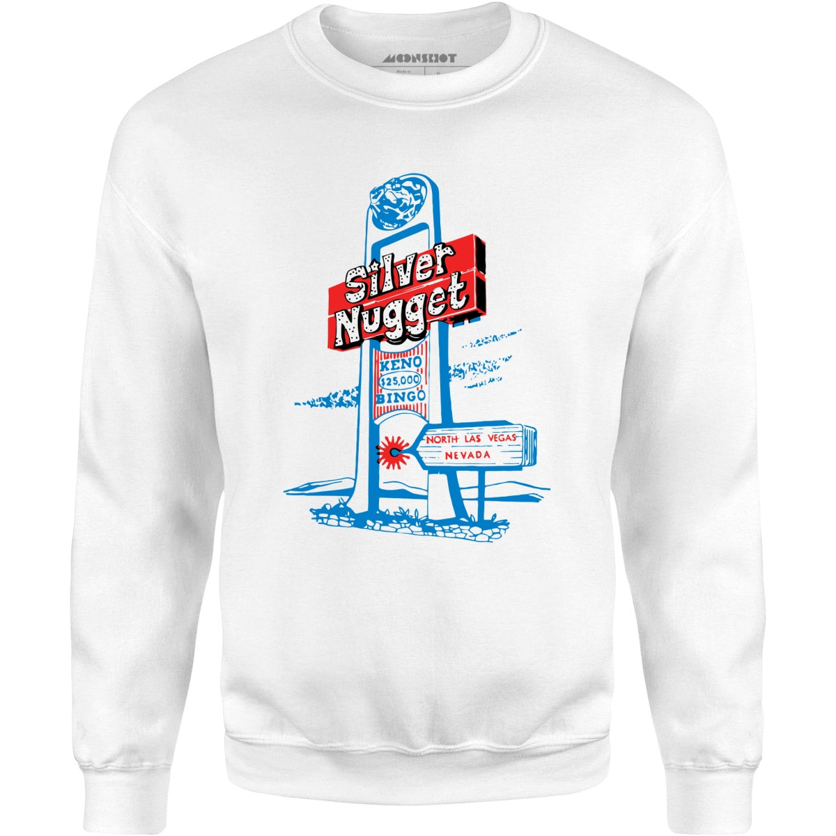 Silver Nugget - Vintage Las Vegas - Unisex Sweatshirt