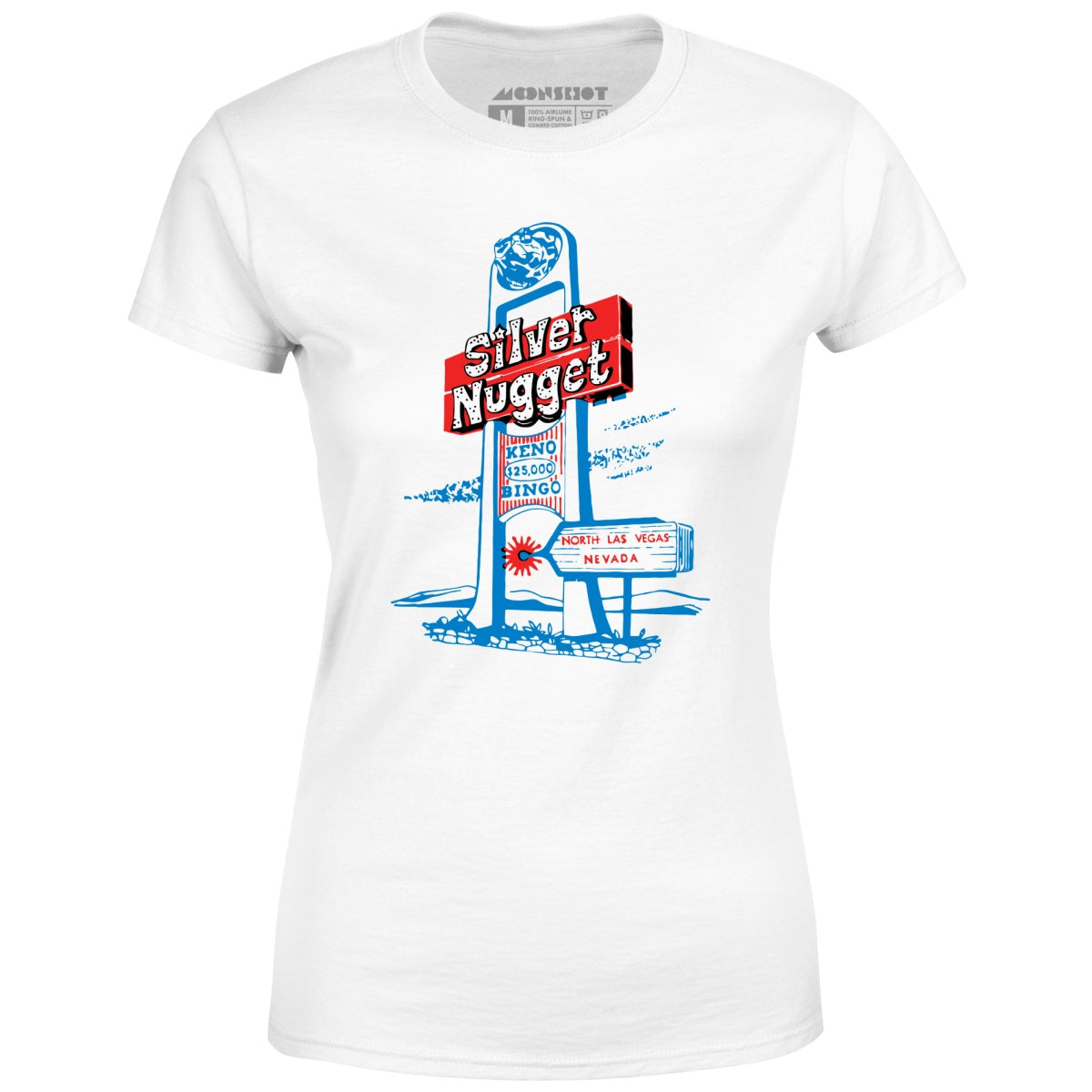 Silver Nugget - Vintage Las Vegas - Women's T-Shirt