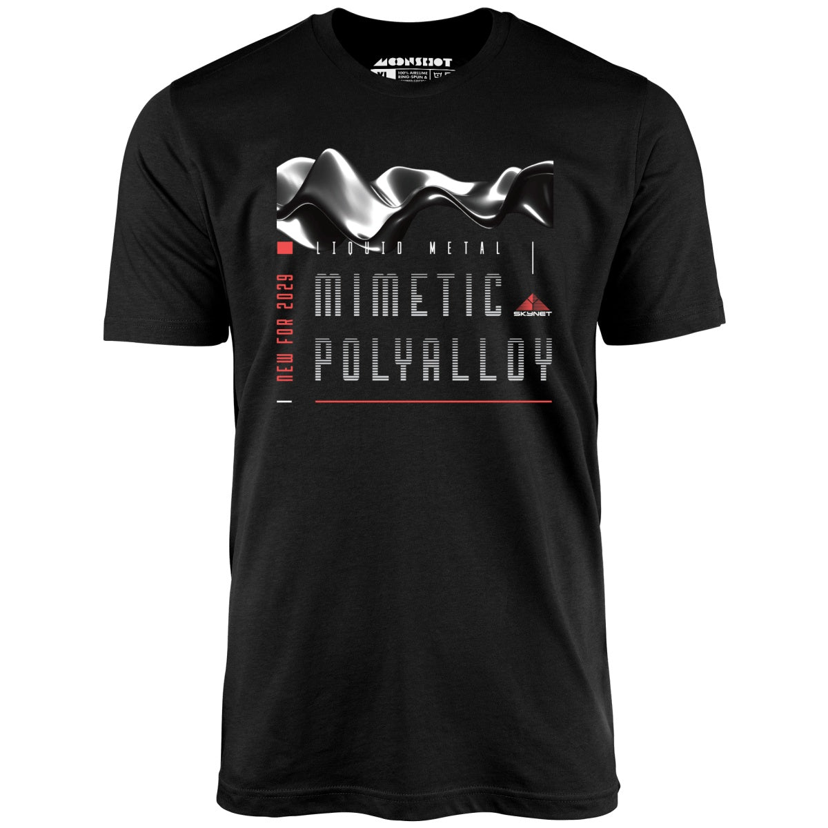 Skynet - Mimetec Polyalloy - Liquid Metal - Unisex T-Shirt