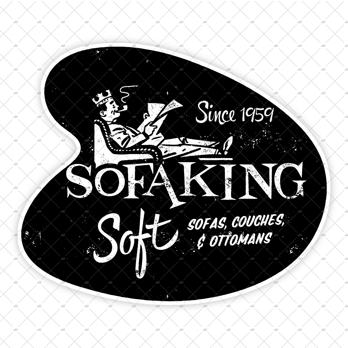 Sofa King Soft - Sticker
