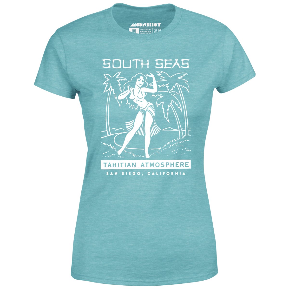 South Seas - San Diego, CA - Vintage Tiki Bar - Women's T-Shirt