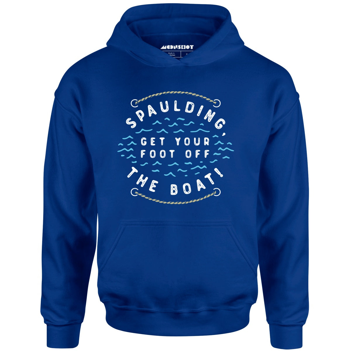 Spaulding Get Your Foot Off The Boat - Unisex Hoodie