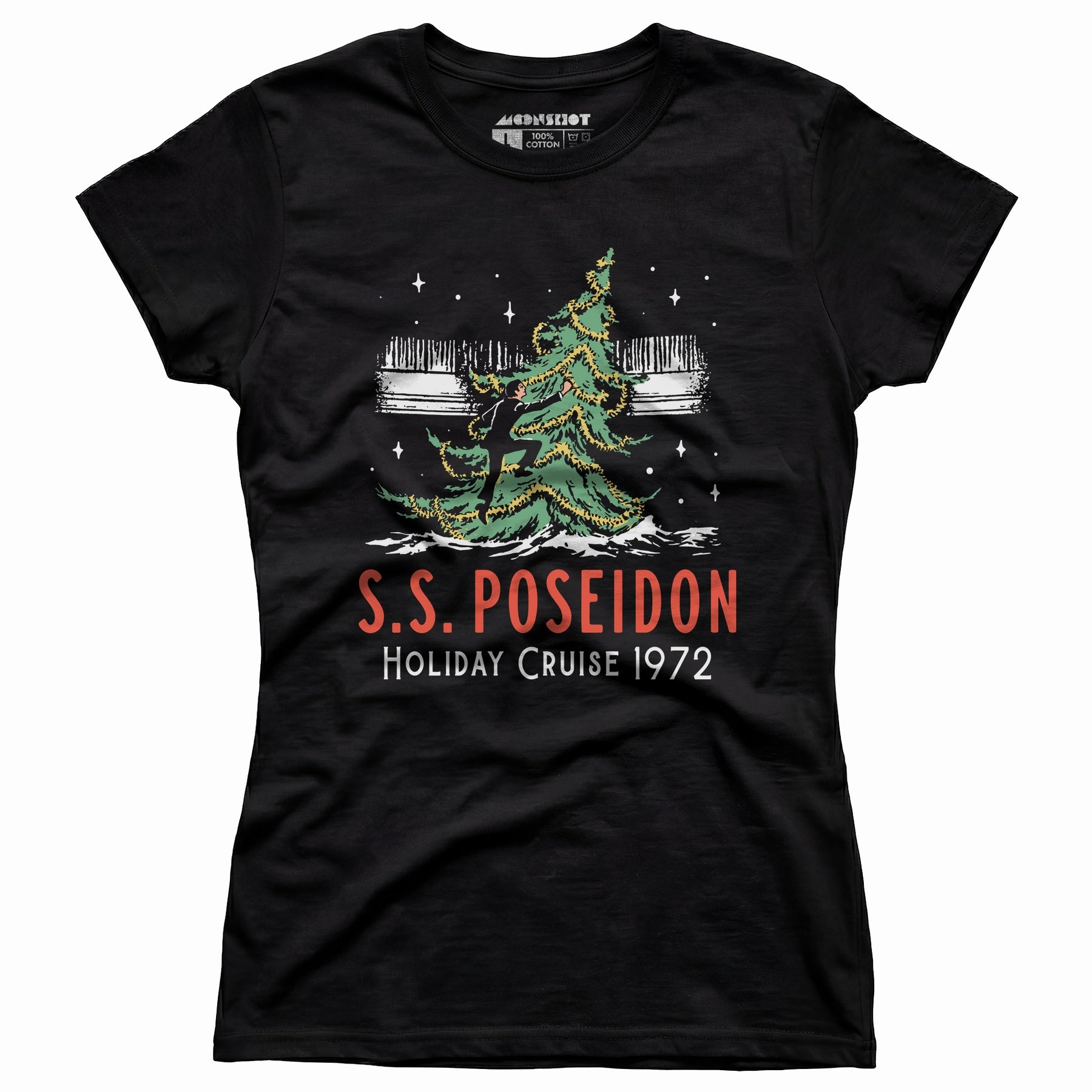 SS Poseidon Holiday Cruise 1972 - Women's T-Shirt