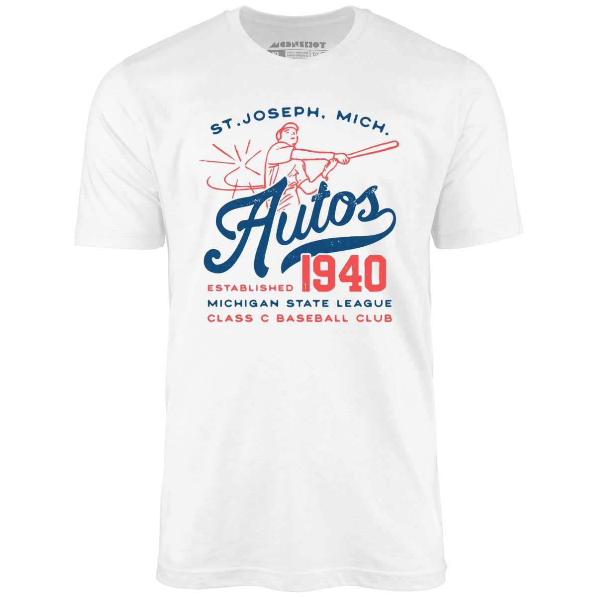 St. Joseph Autos - Michigan - Vintage Defunct Baseball Teams - Unisex T-Shirt
