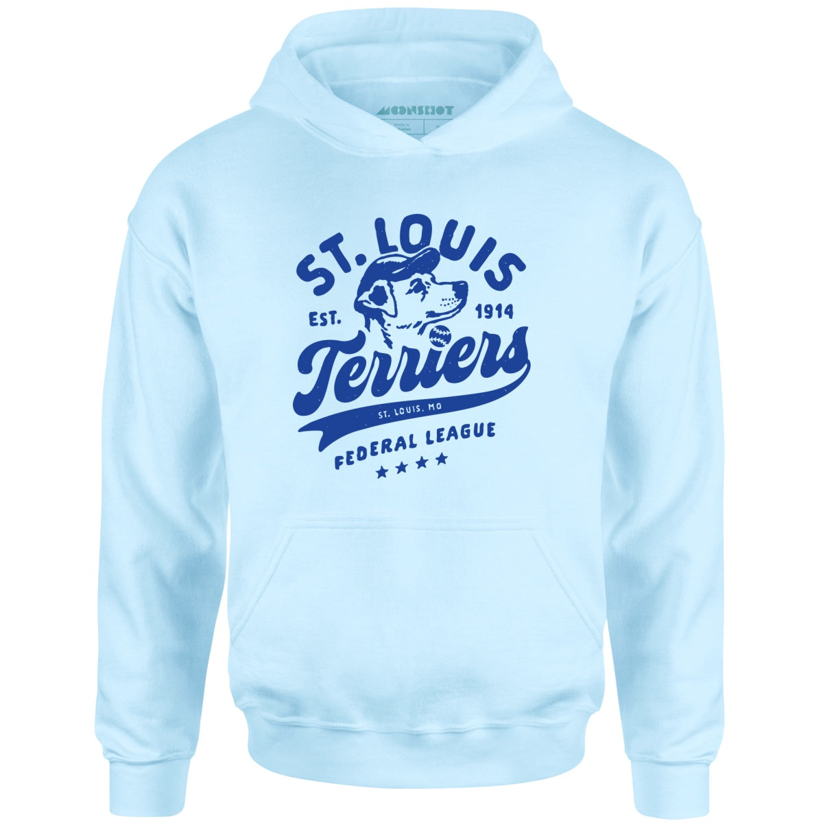 St. Louis Terriers - Missouri - Vintage Defunct Baseball Teams - Unisex Hoodie