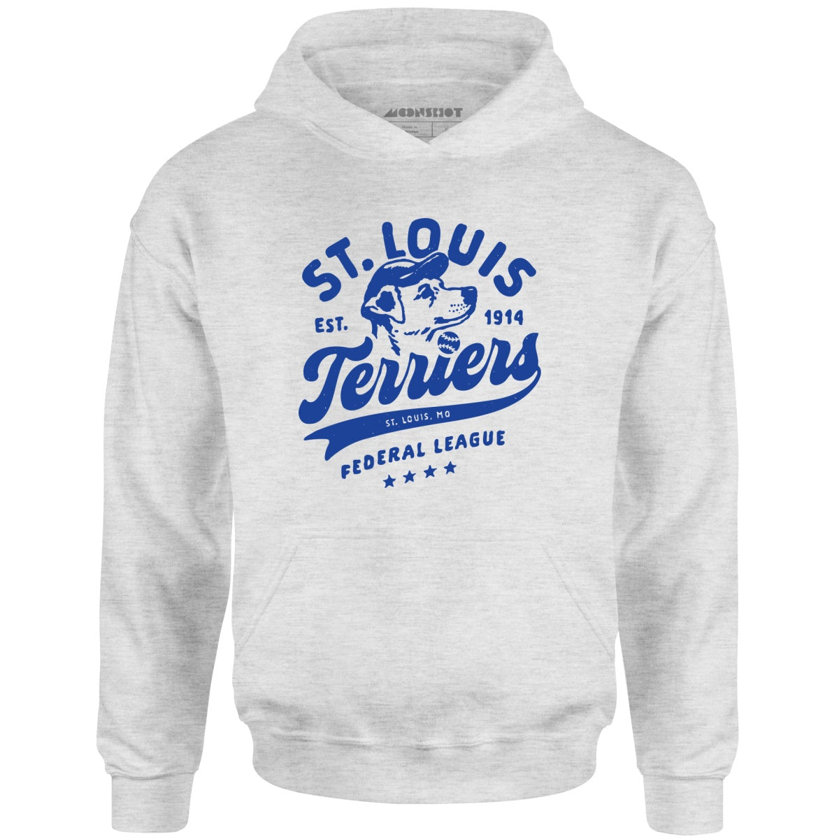 St. Louis Terriers - Missouri - Vintage Defunct Baseball Teams - Unisex Hoodie