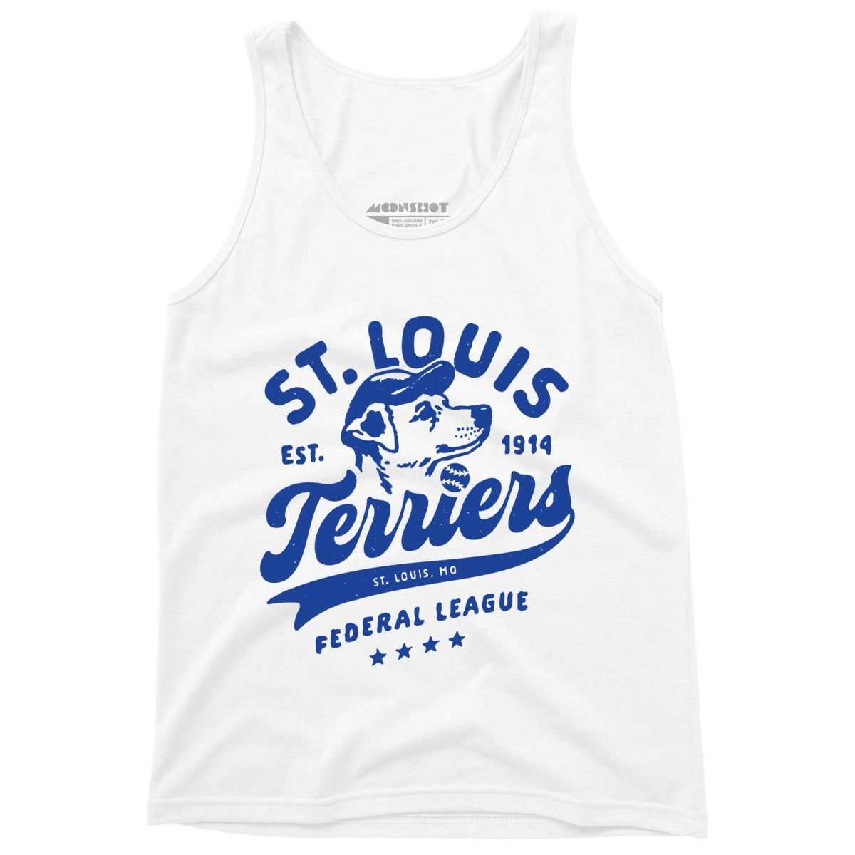 St. Louis Terriers - Missouri - Vintage Defunct Baseball Teams - Unisex Tank Top