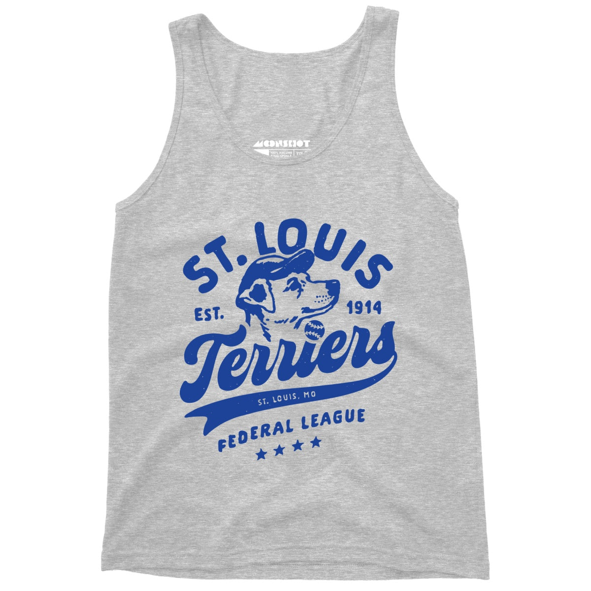 St. Louis Terriers - Missouri - Vintage Defunct Baseball Teams - Unisex Tank Top