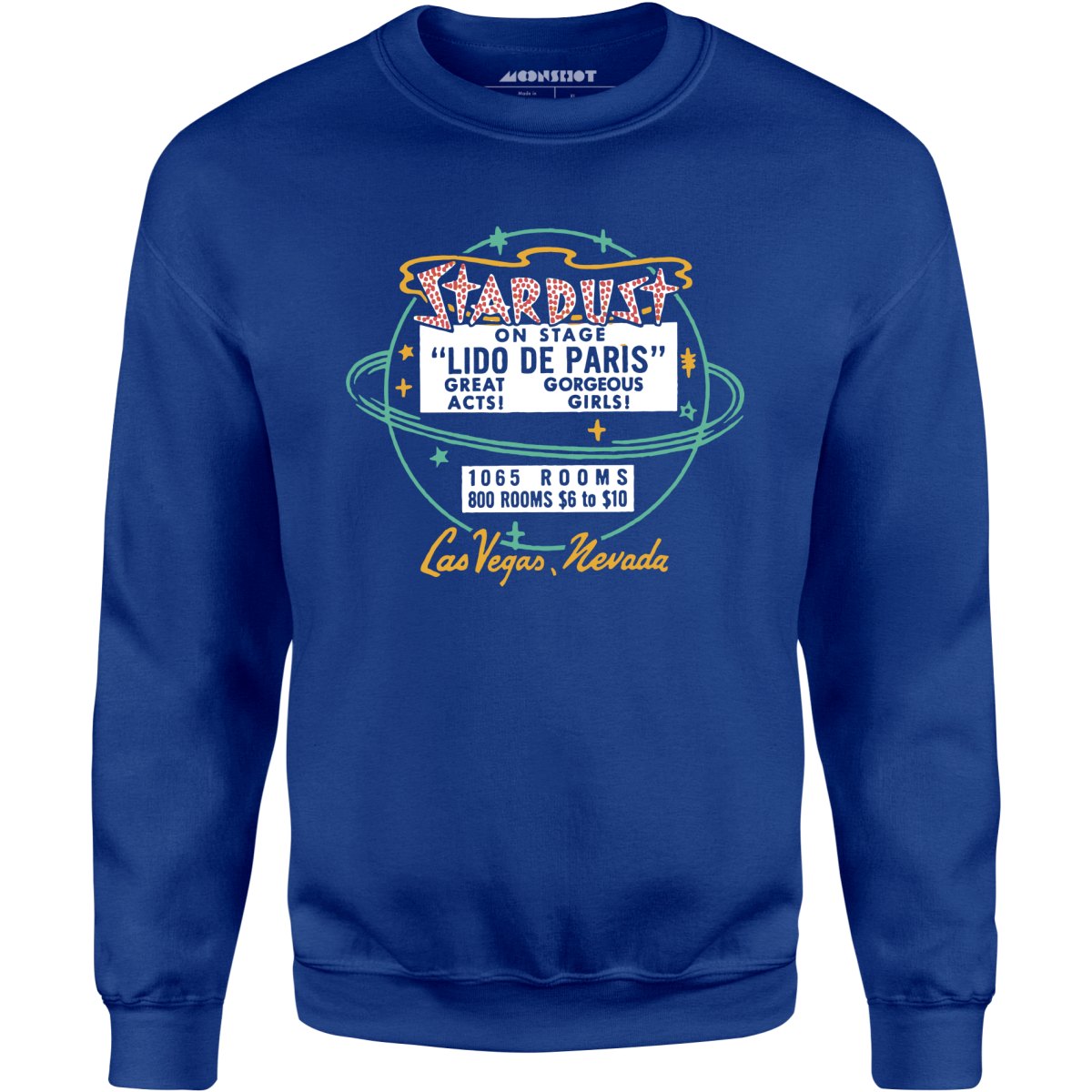 Stardust Lido De Paris - Vintage Las Vegas - Unisex Sweatshirt
