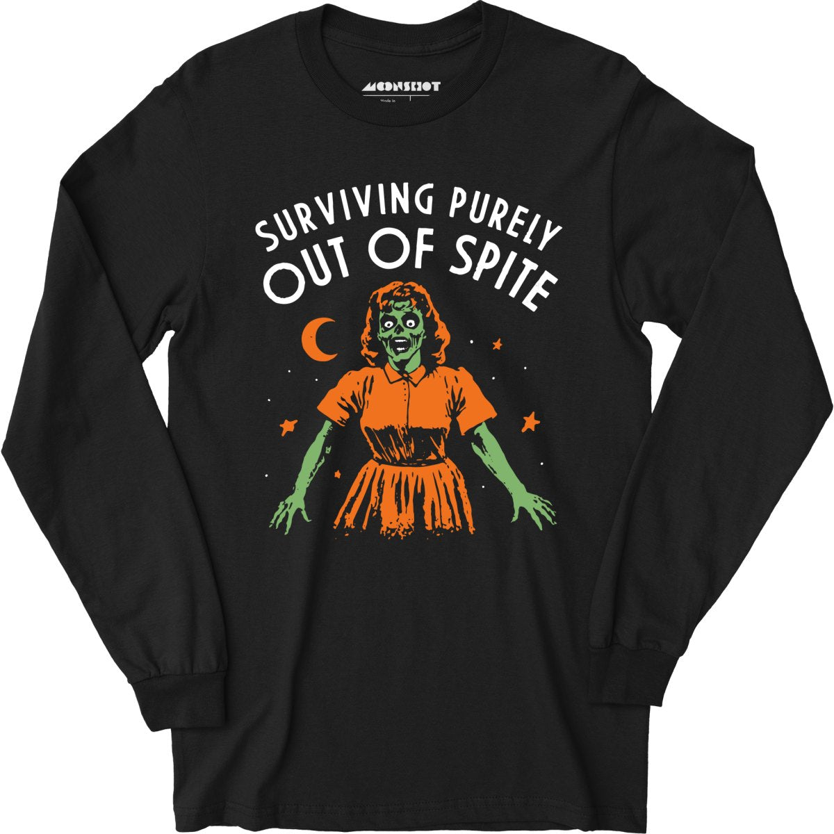 Surviving Purely Out of Spite - Long Sleeve T-Shirt