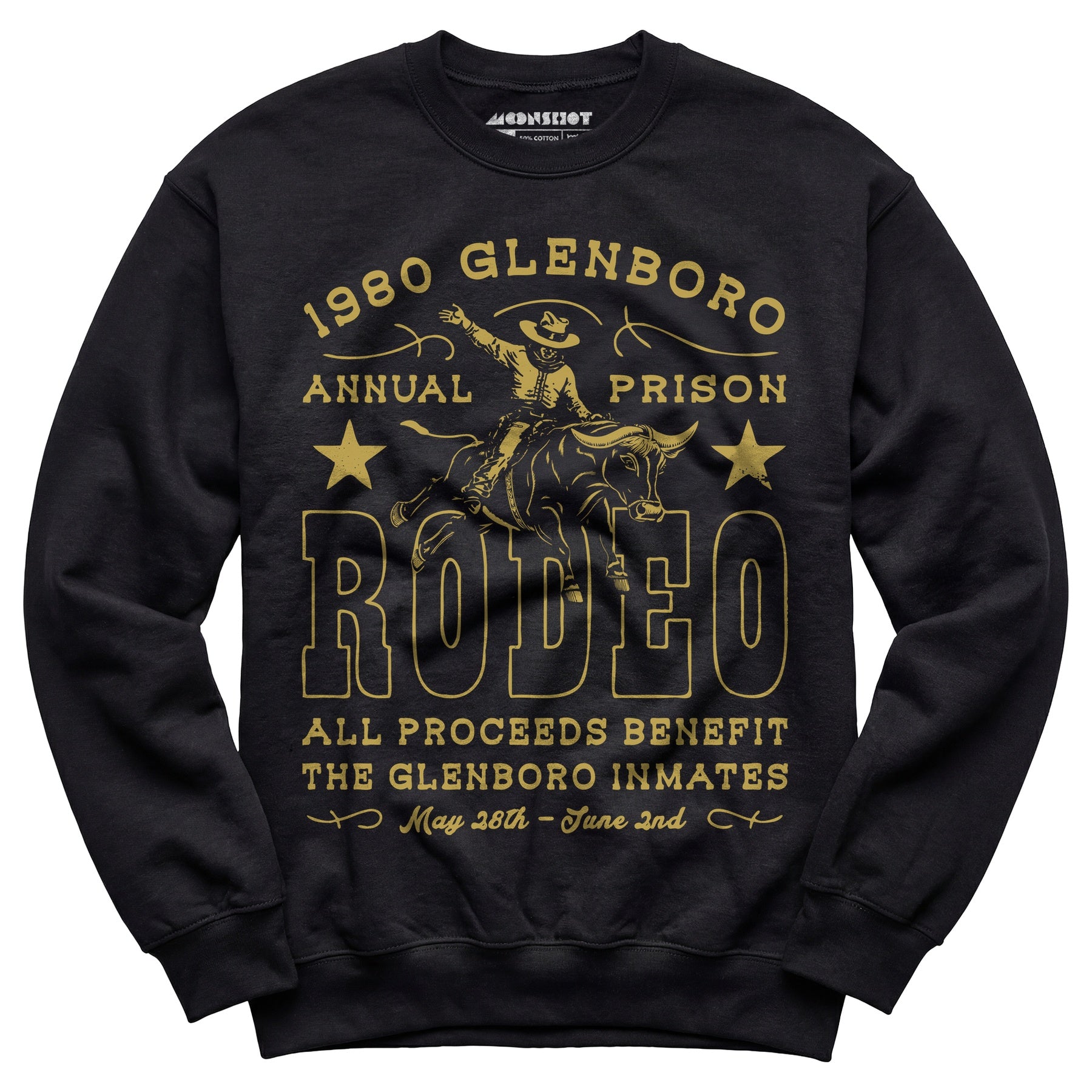 1980 Glenboro Annual Prison Rodeo - Unisex Sweatshirt