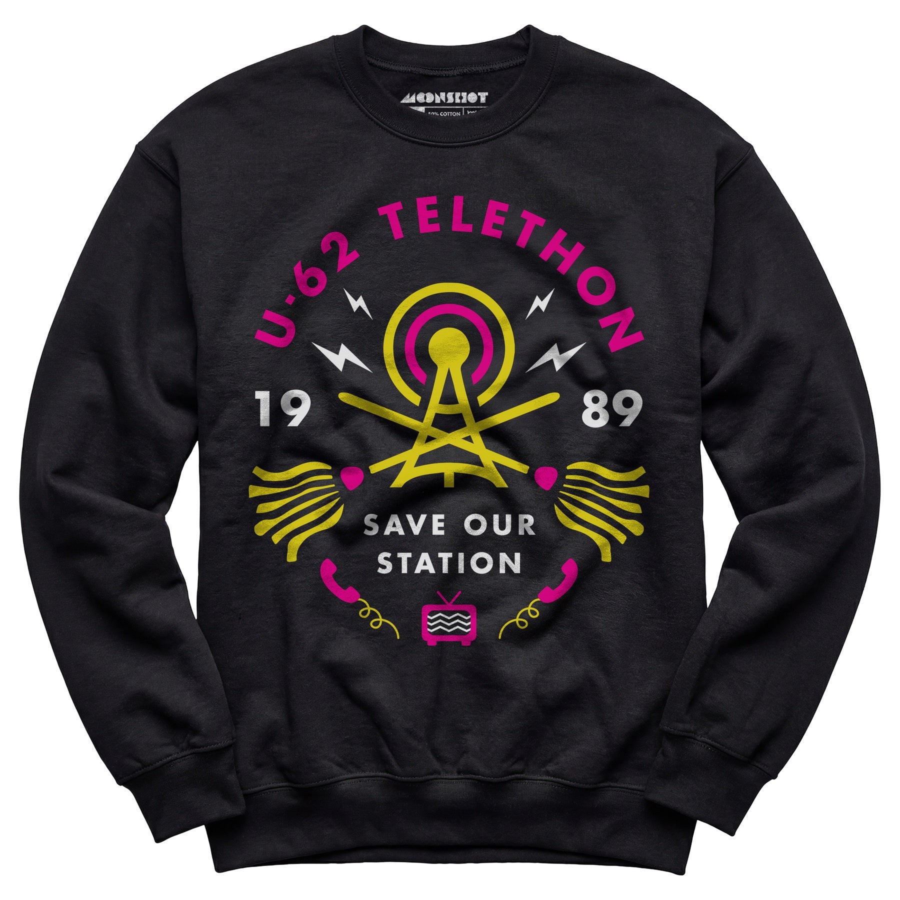1989 UHF U-62 Telethon - Unisex Sweatshirt