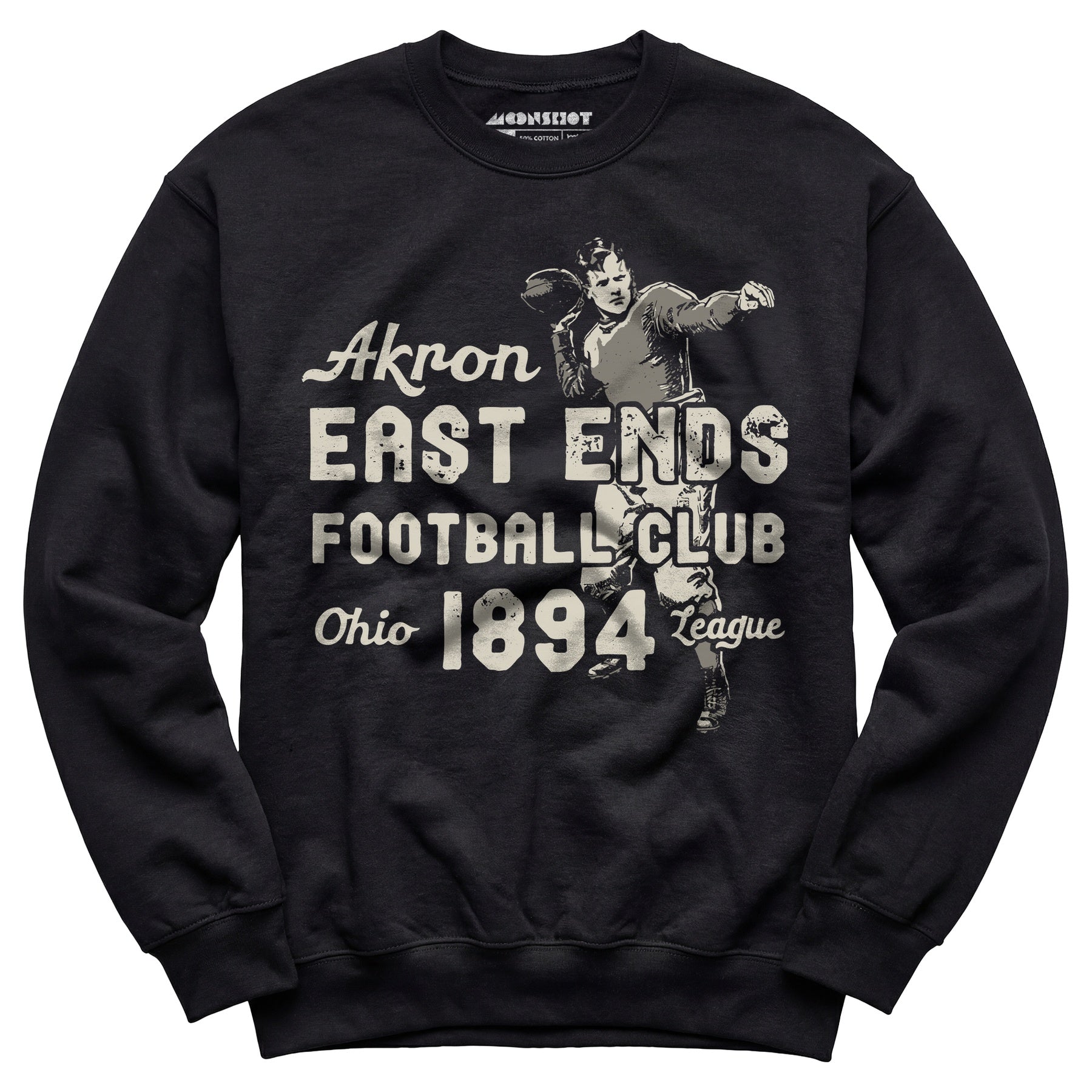 Akron East Ends - Ohio - Vintage Defunct Football Teams - Unisex Sweatshirt