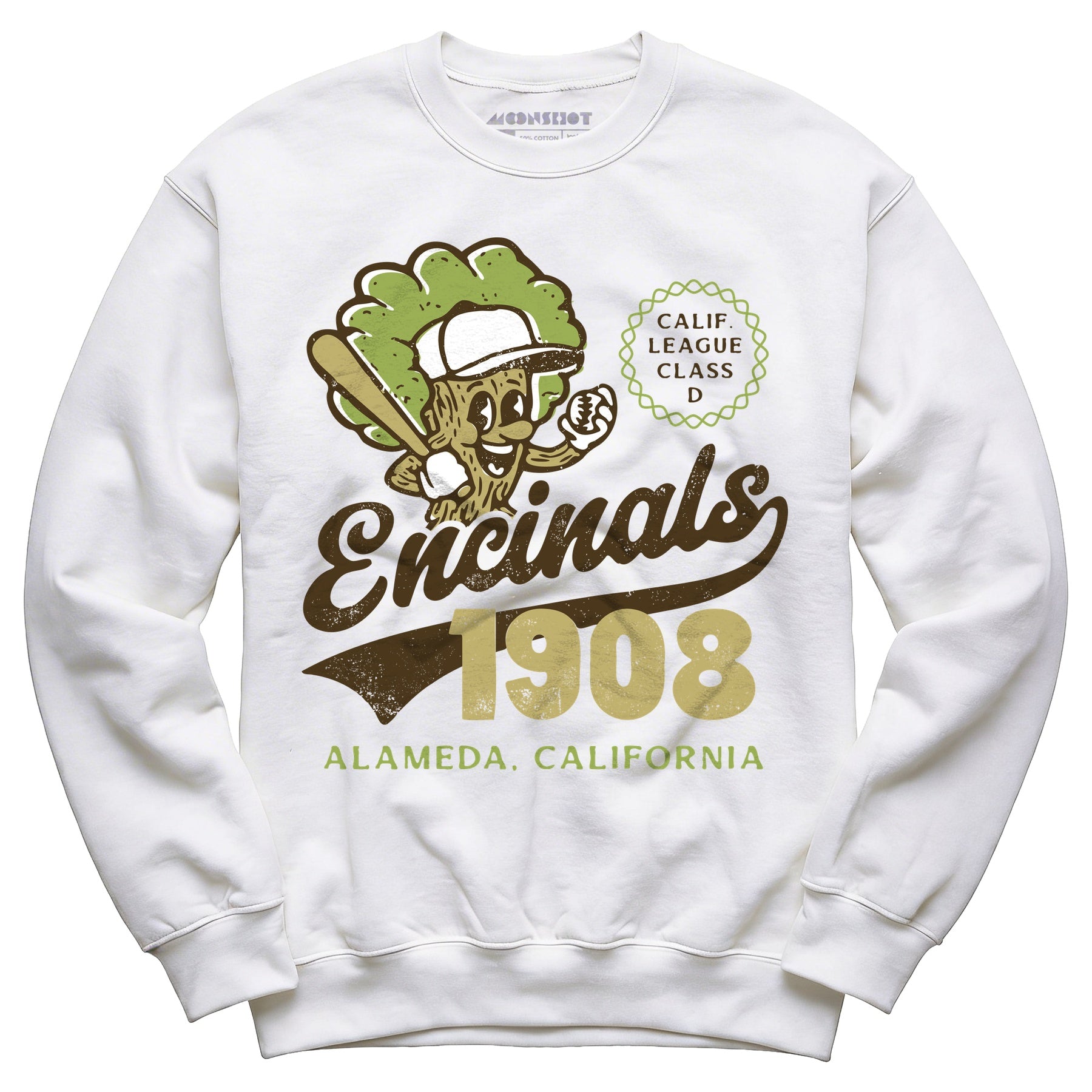 Alameda Encinals - California - Vintage Defunct Baseball Teams - Unisex Sweatshirt