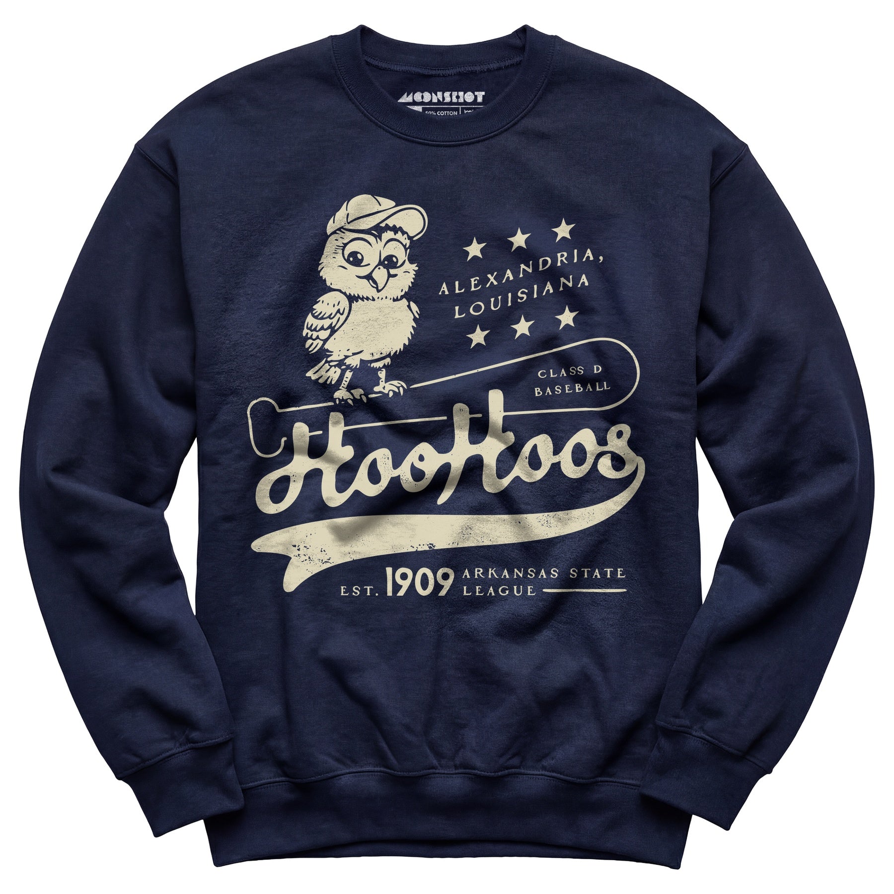 Alexandria Hoo Hoos - Louisiana - Vintage Defunct Baseball Teams - Unisex Sweatshirt