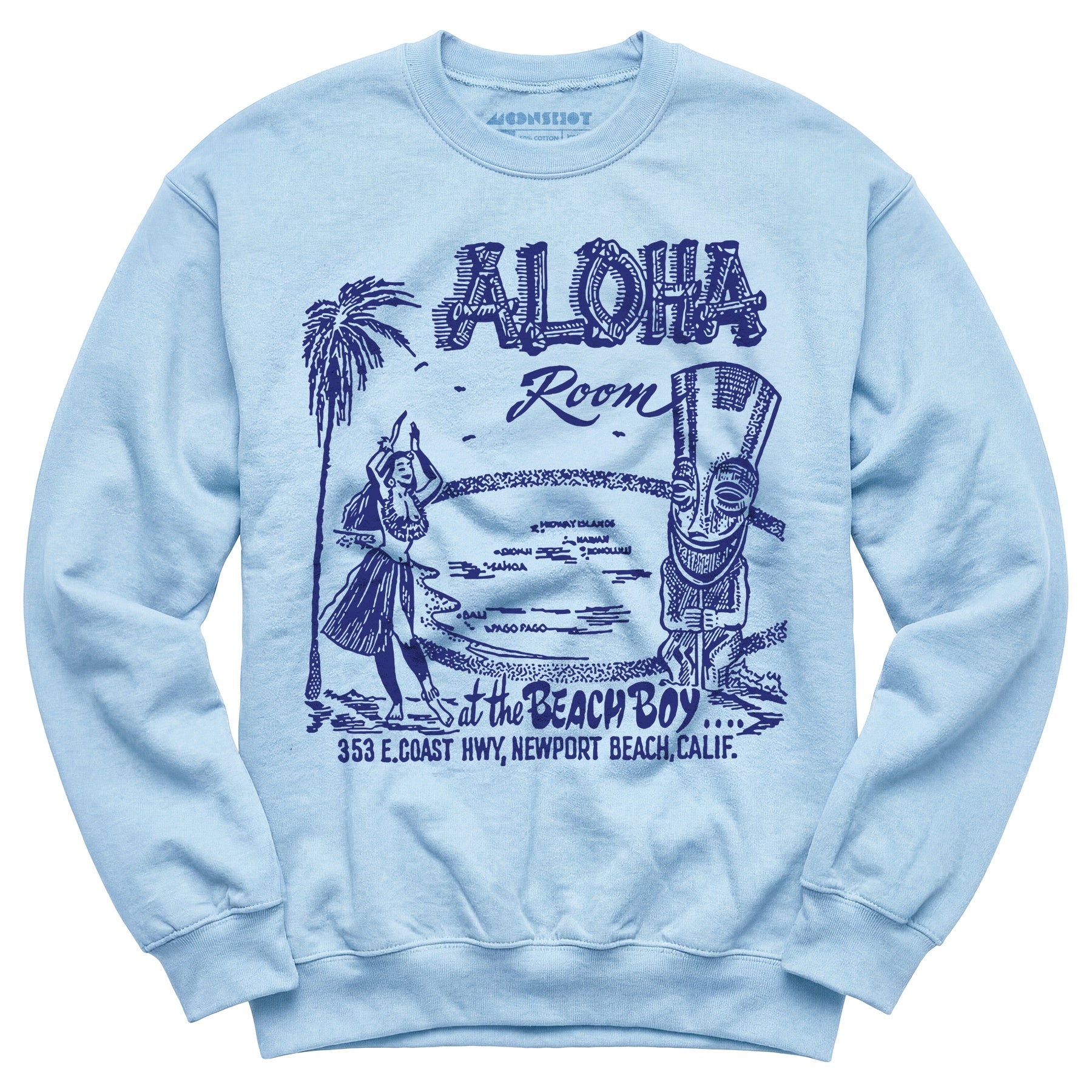 Aloha Room - Newport Beach, CA - Vintage Tiki Bar - Unisex Sweatshirt