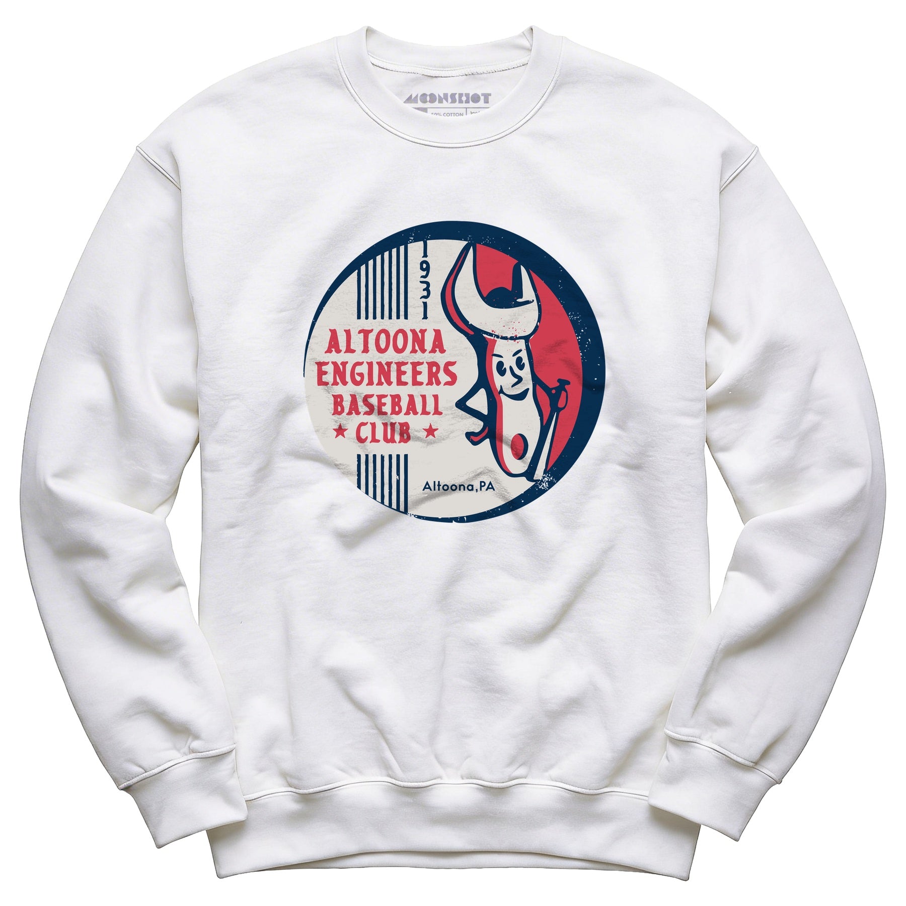 Altoona Engineers - Pennsylvania - Vintage Defunct Baseball Teams - Unisex Sweatshirt
