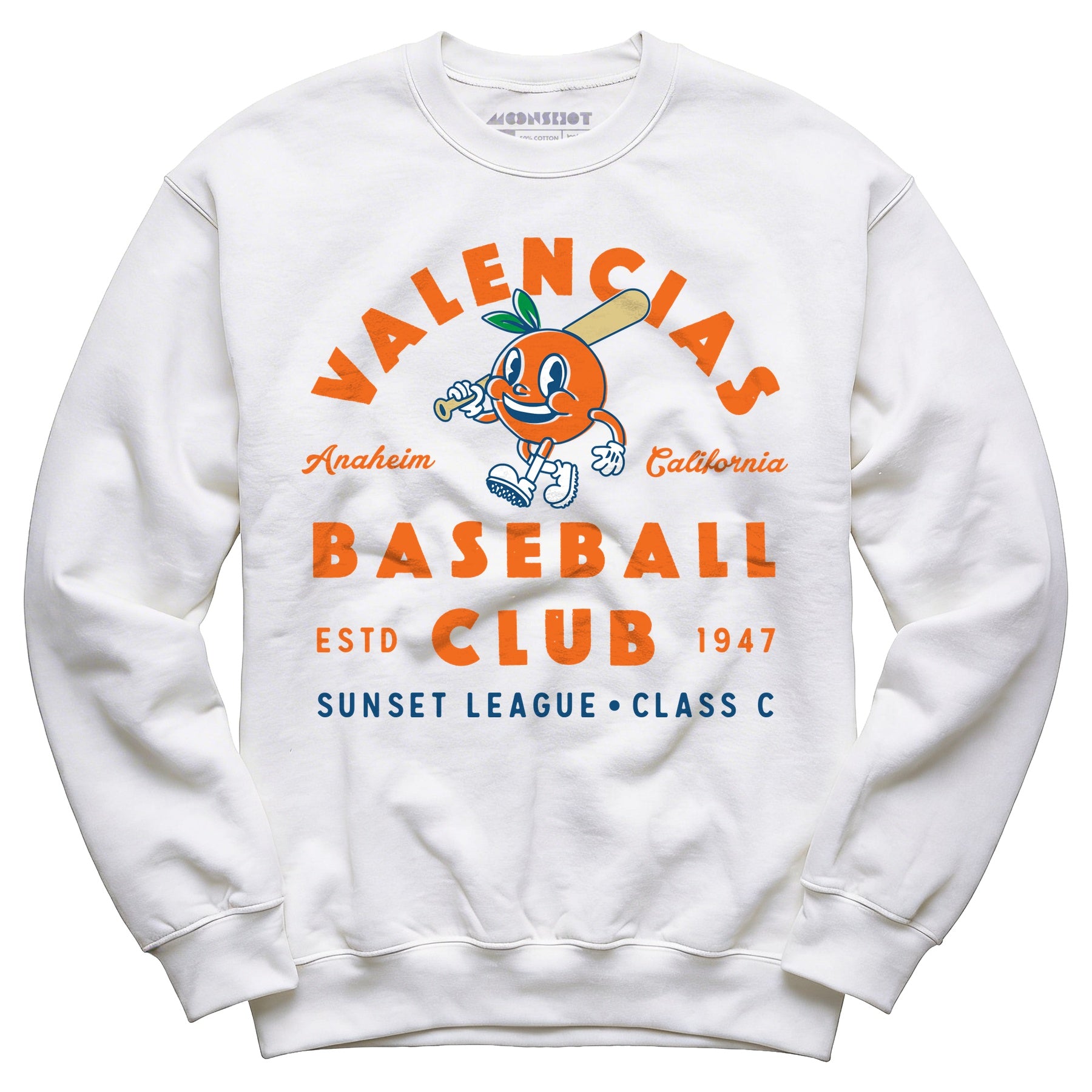 Anaheim Valencias - California - Vintage Defunct Baseball Teams - Unisex Sweatshirt
