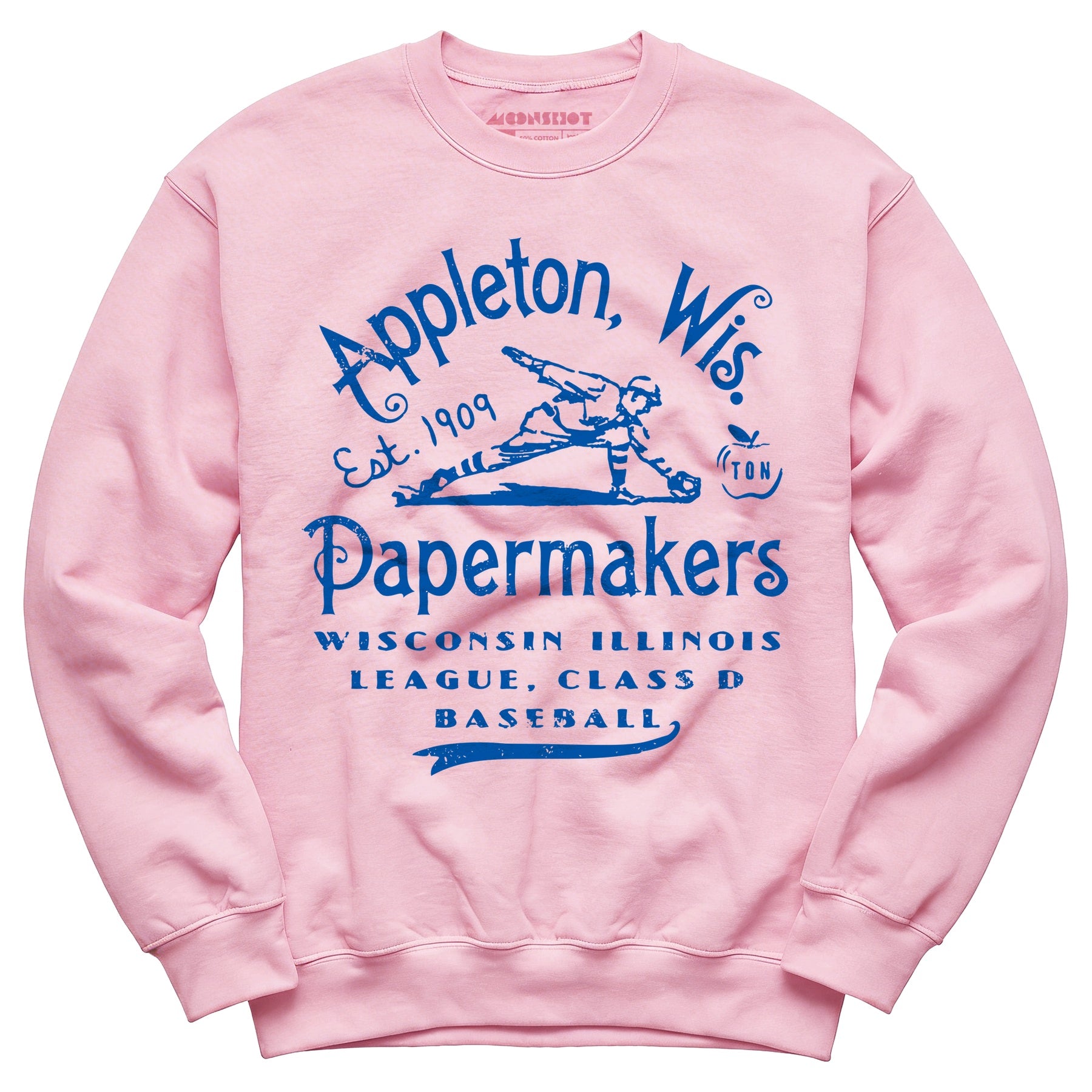 Appleton Papermakers - Wisconsin - Vintage Defunct Baseball Teams - Unisex Sweatshirt