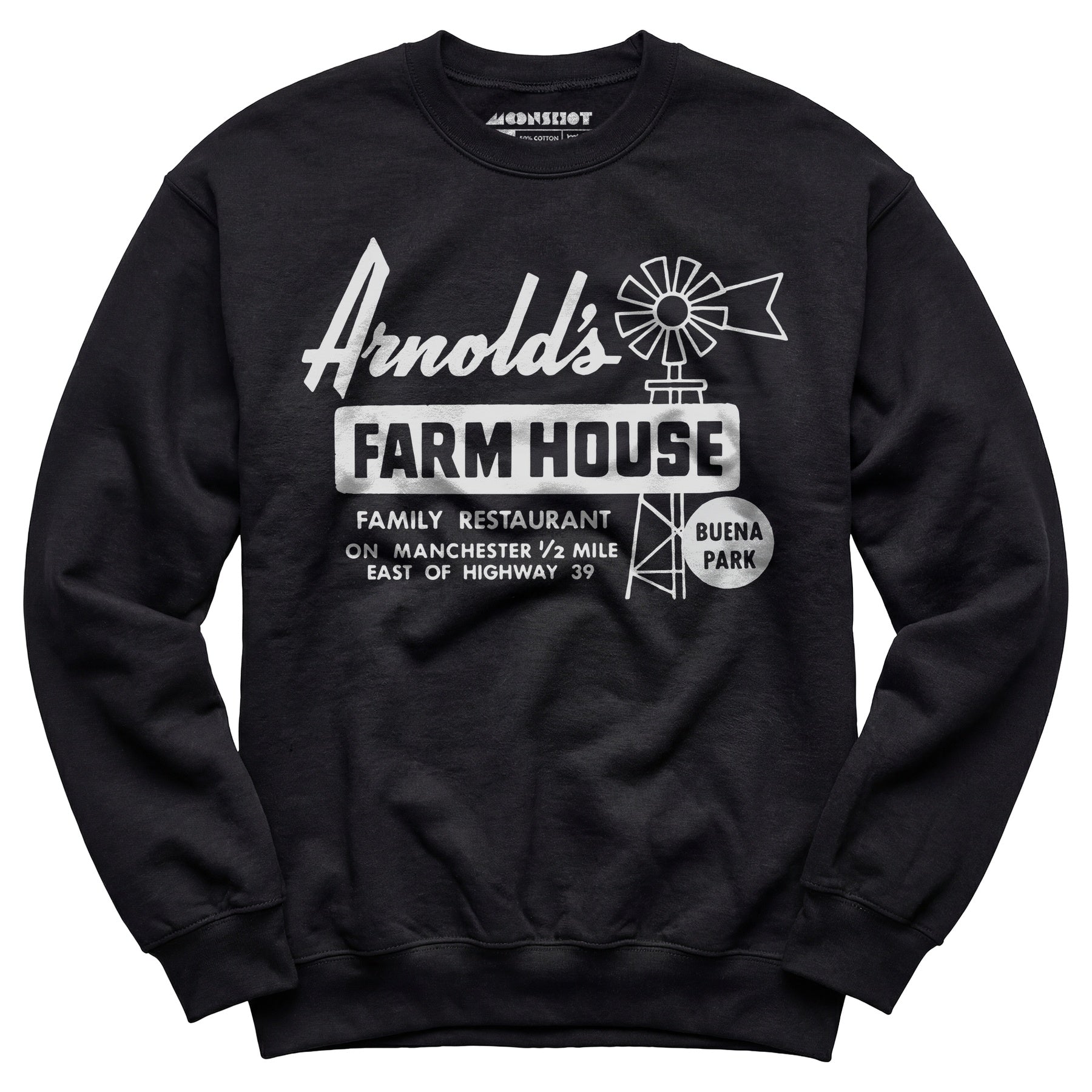 Arnold's Farmhouse - Buena Park, CA - Vintage Restaurant - Unisex Sweatshirt
