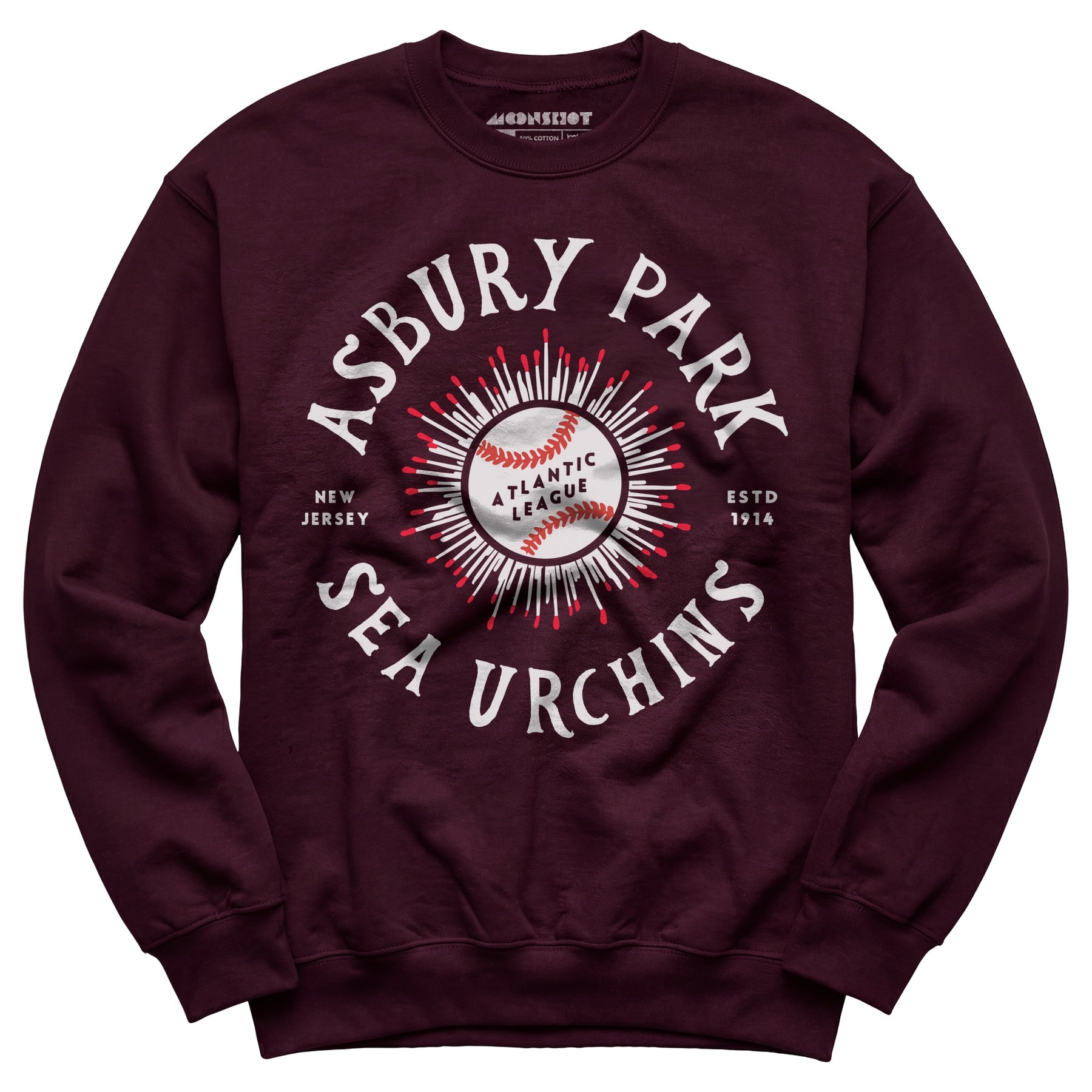 Asbury Park Sea Urchins - New Jersey - Vintage Defunct Baseball Teams - Unisex Sweatshirt