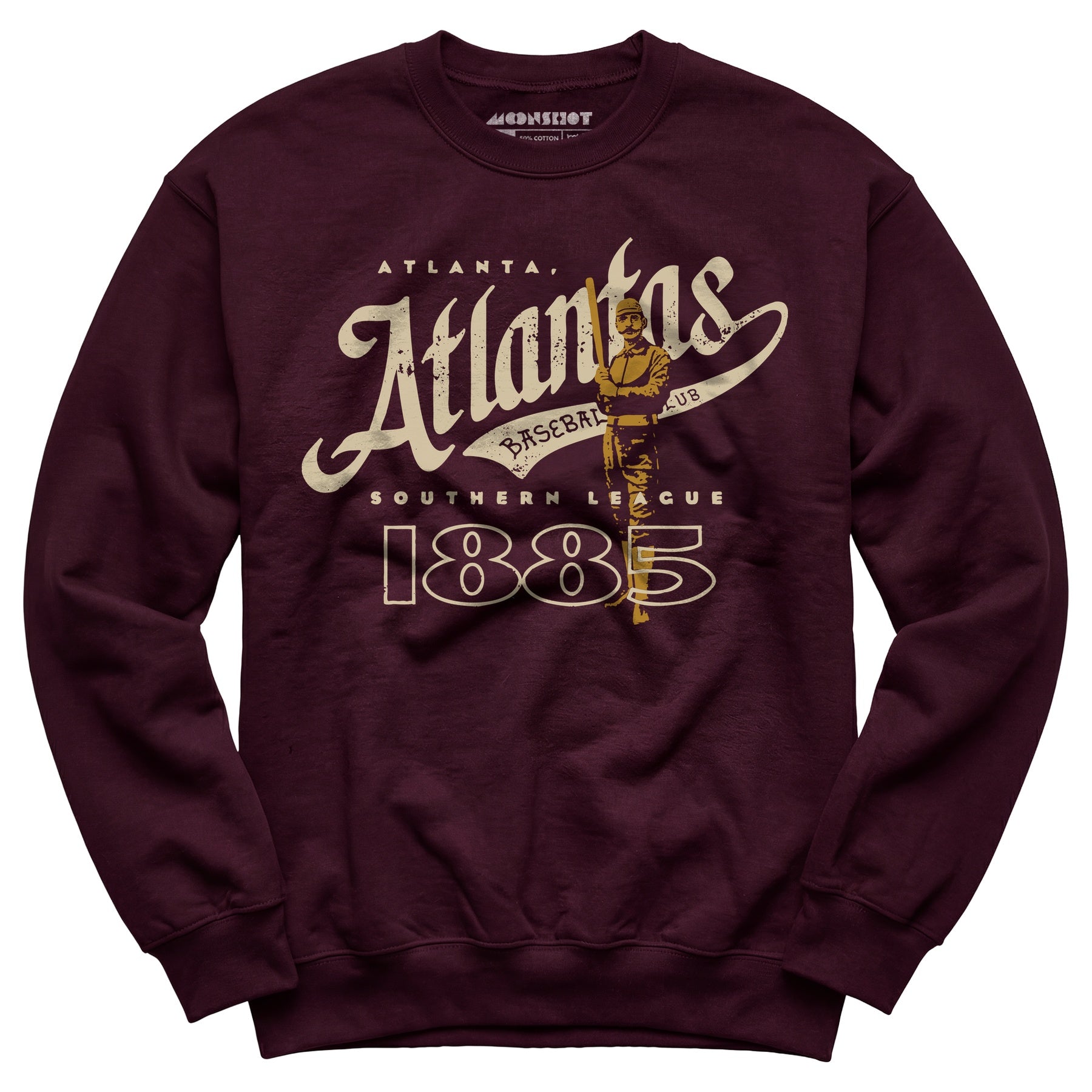 Atlanta Atlantas - Georgia - Vintage Defunct Baseball Teams - Unisex Sweatshirt