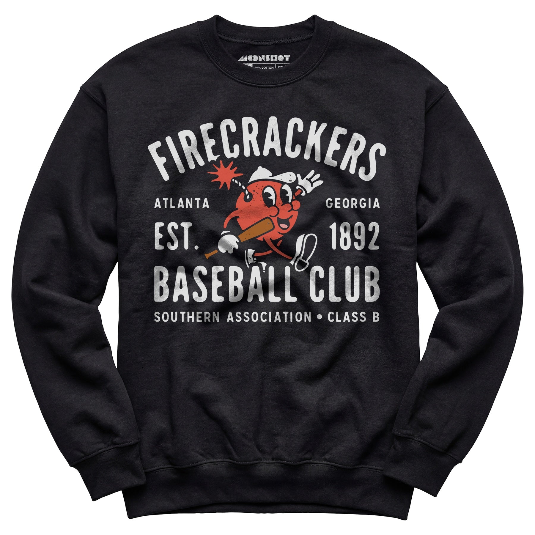 Atlanta Firecrackers - Georgia - Vintage Defunct Baseball Teams - Unisex Sweatshirt