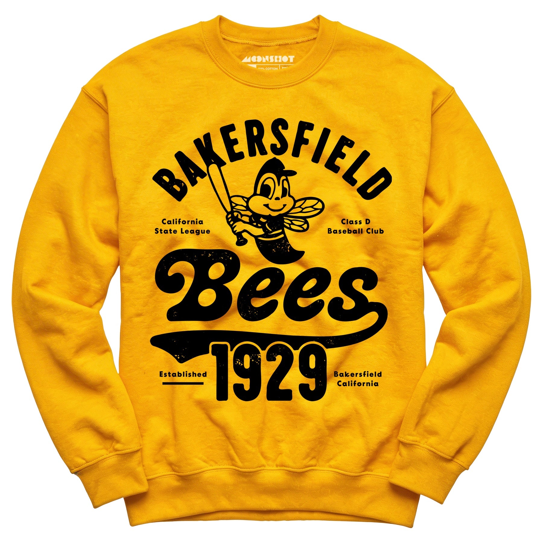 Bakersfield Bees - California - Vintage Defunct Baseball Teams - Unisex Sweatshirt