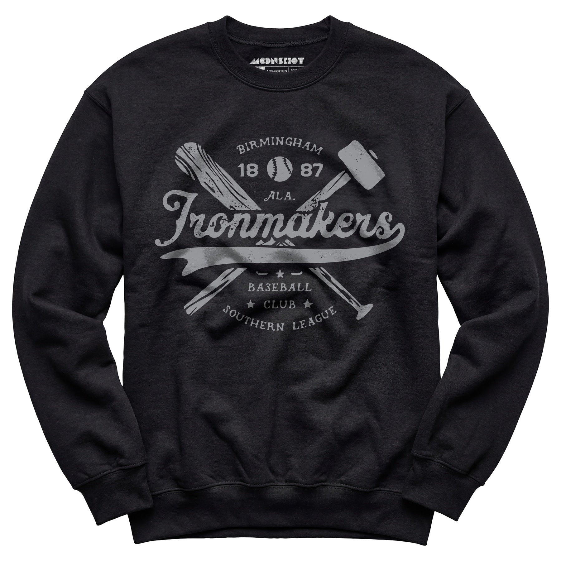 Birmingham Ironmakers - Alabama - Vintage Defunct Baseball Teams - Unisex Sweatshirt