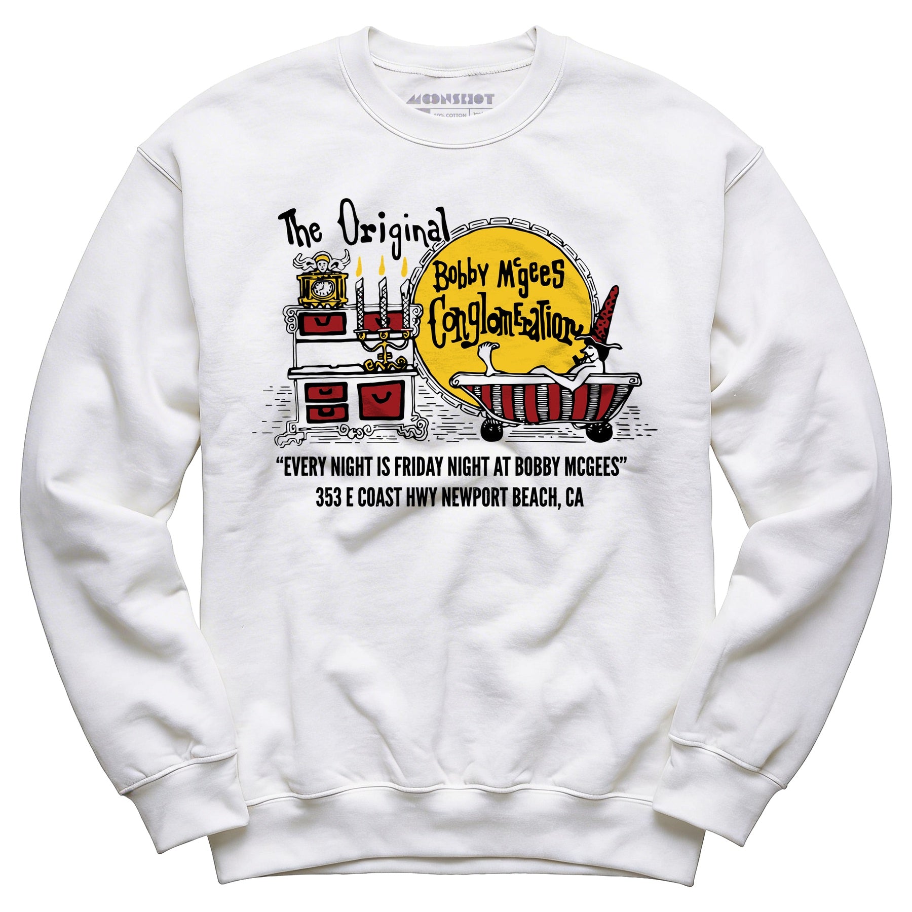 Bobby McGee's - Newport Beach, CA - Vintage Restaurant - Unisex Sweatshirt