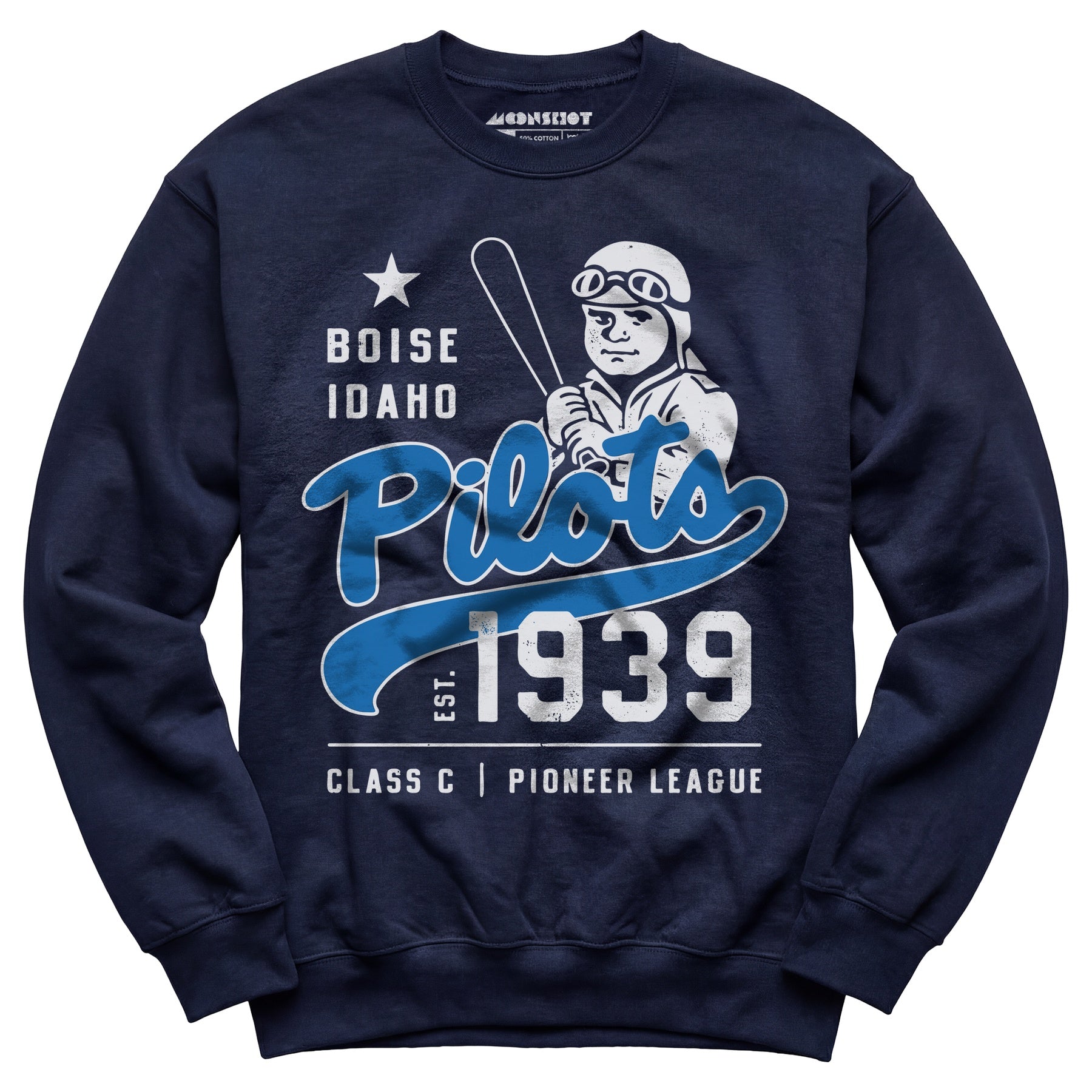 Boise Pilots - Idaho - Vintage Defunct Baseball Teams - Unisex Sweatshirt