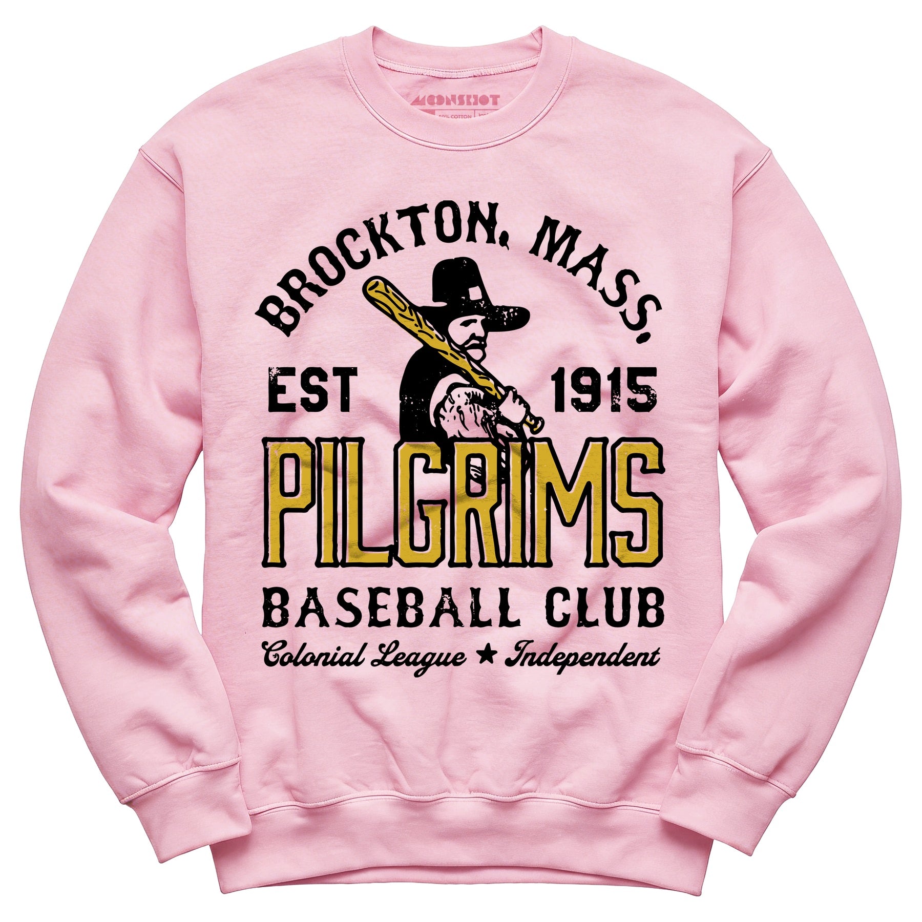 Brockton Pilgrims - Massachusetts - Vintage Defunct Baseball Teams - Unisex Sweatshirt