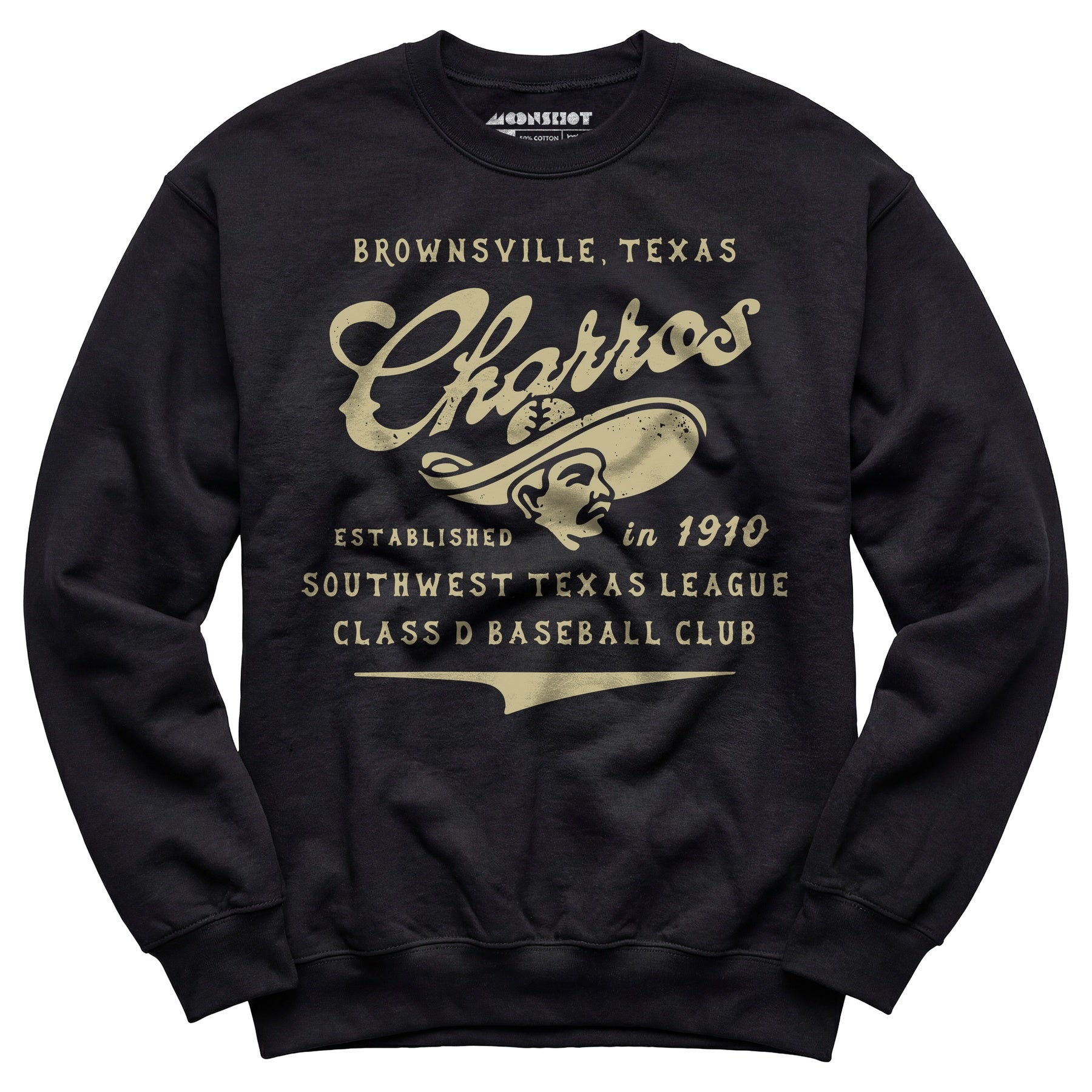Brownsville Charros - Texas - Vintage Defunct Baseball Teams - Unisex Sweatshirt