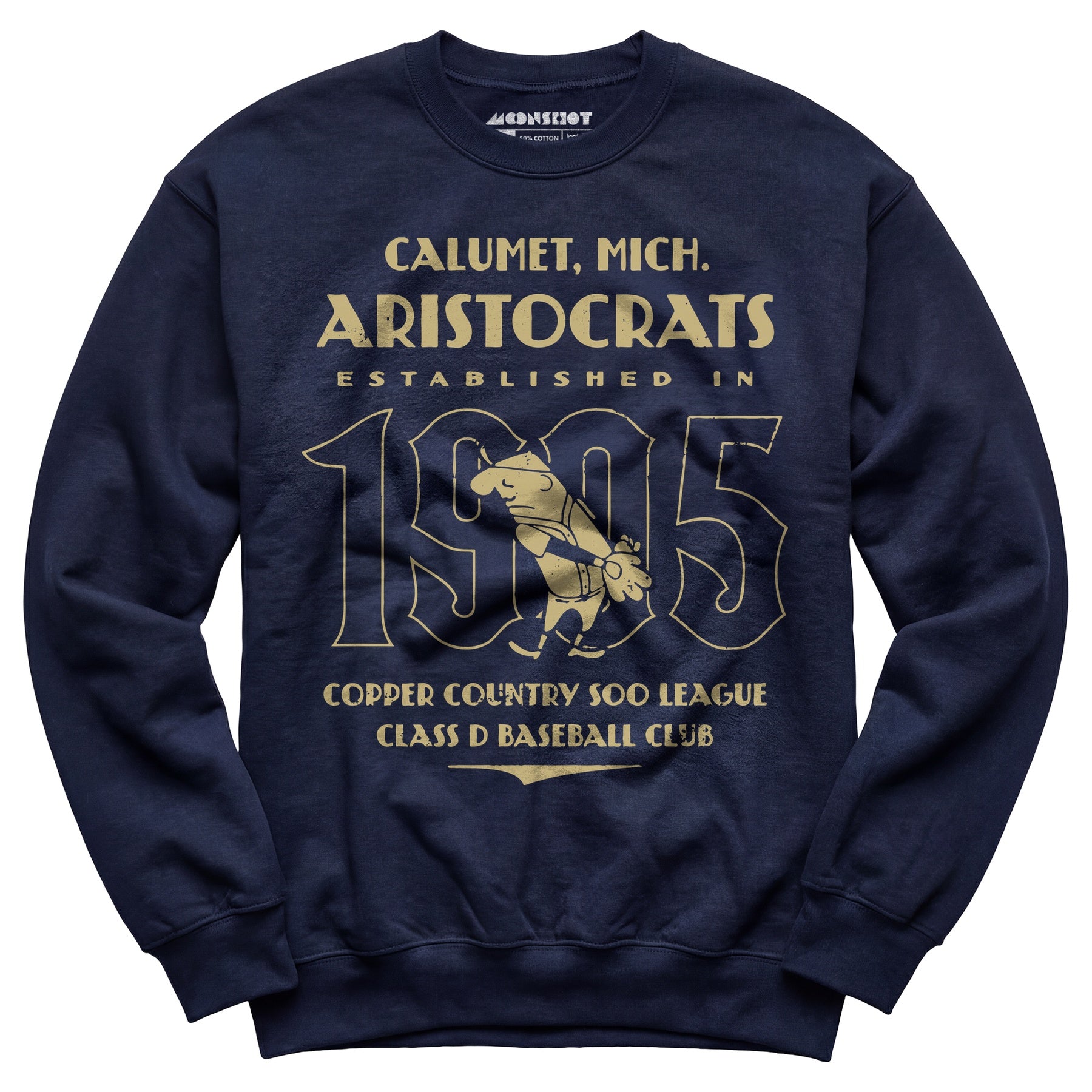 Calumet Aristocrats - Michigan - Vintage Defunct Baseball Teams - Unisex Sweatshirt