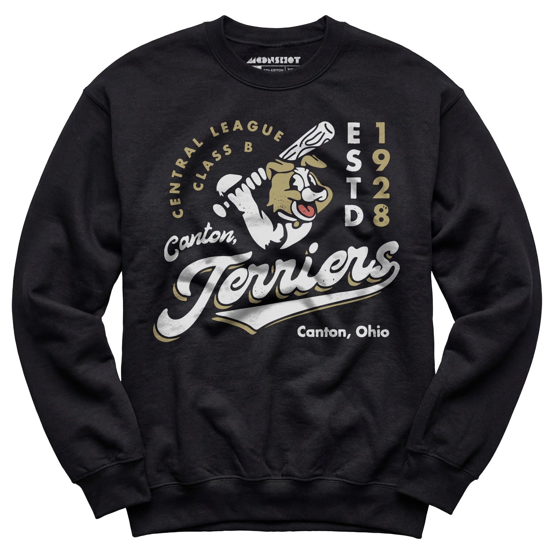 Canton Terriers - Ohio  - Vintage Defunct Baseball Teams - Unisex Sweatshirt