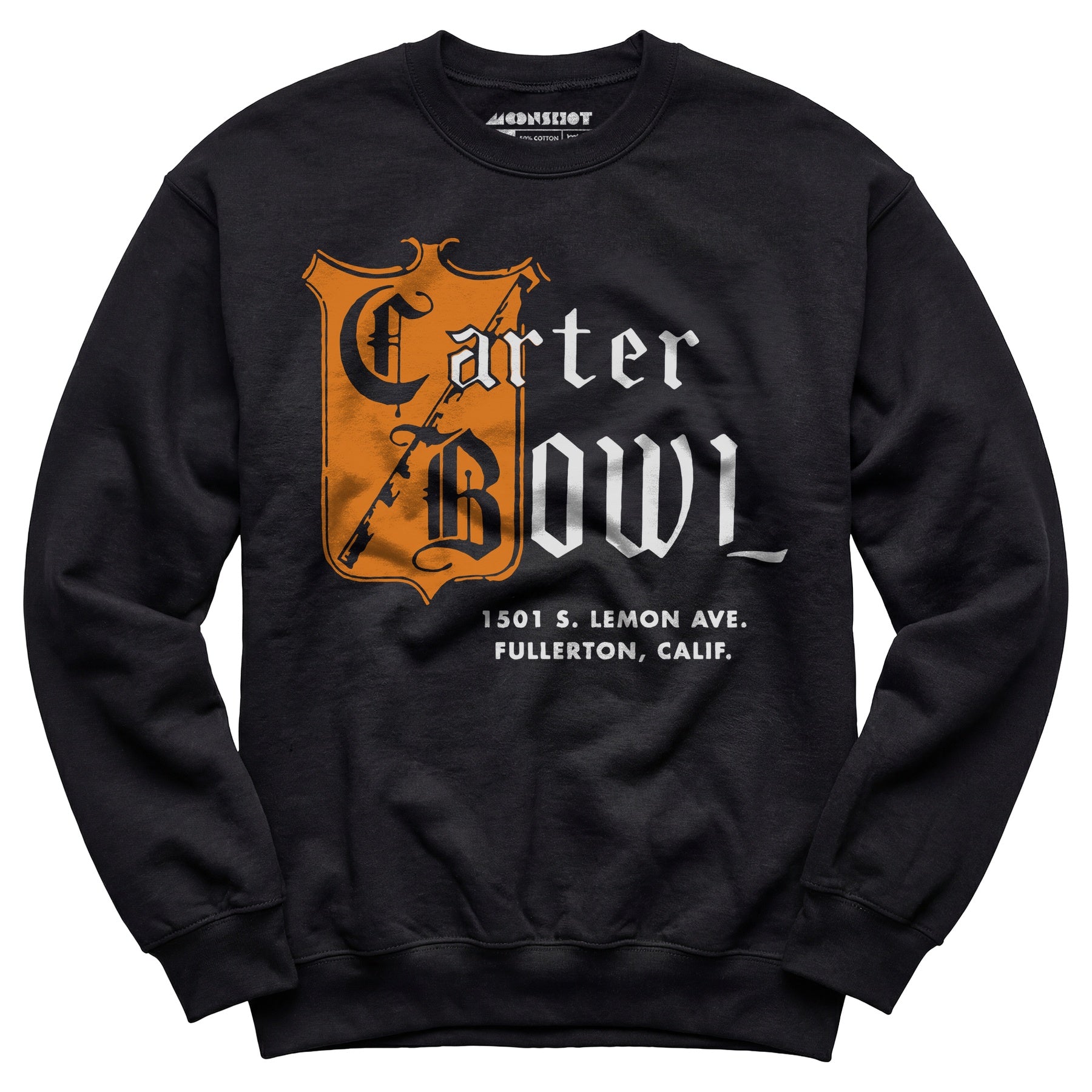Carter Bowl - Fullerton, CA - Vintage Bowling Alley - Unisex Sweatshirt