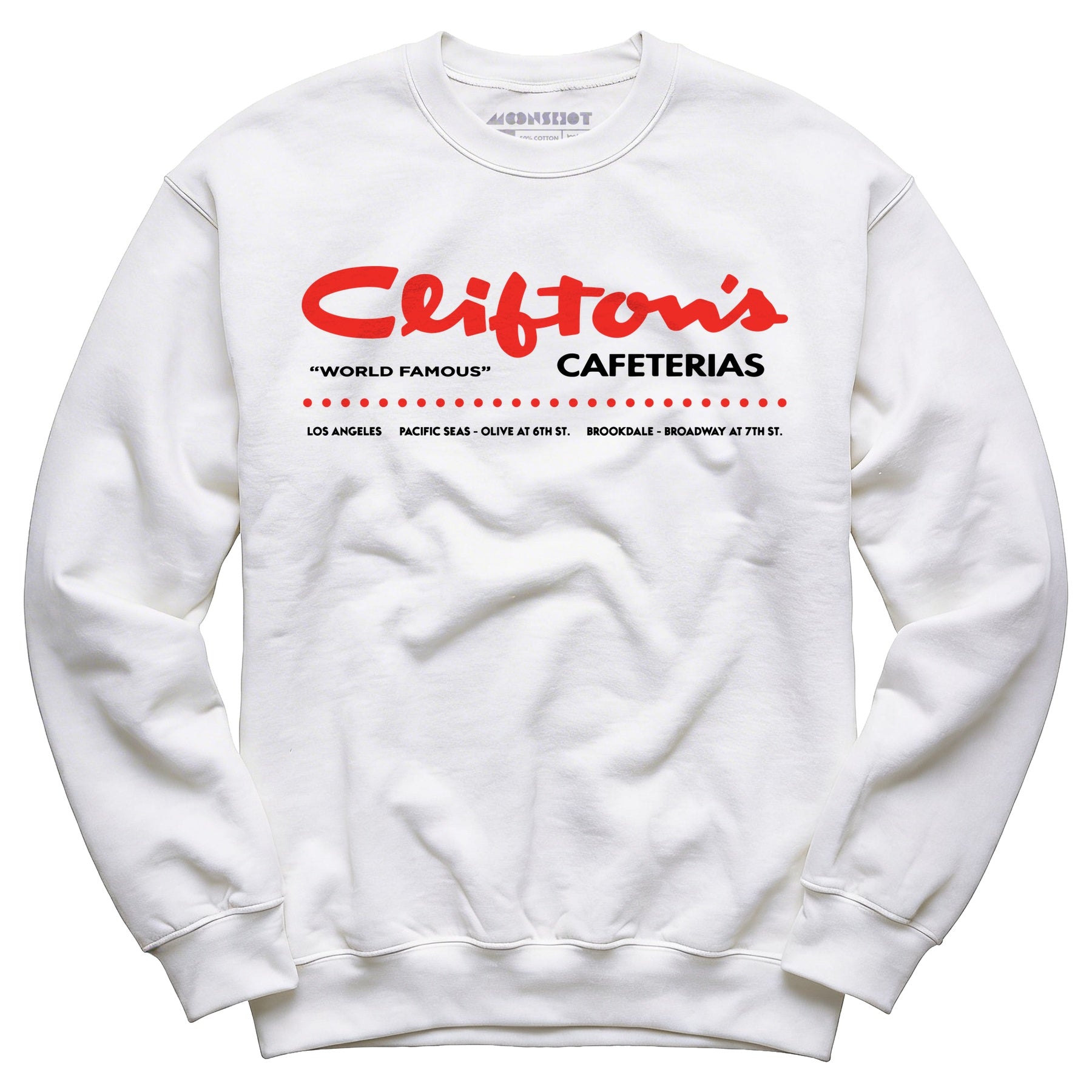 Clifton's Cafeterias - Los Angeles, CA - Vintage Restaurant - Unisex Sweatshirt