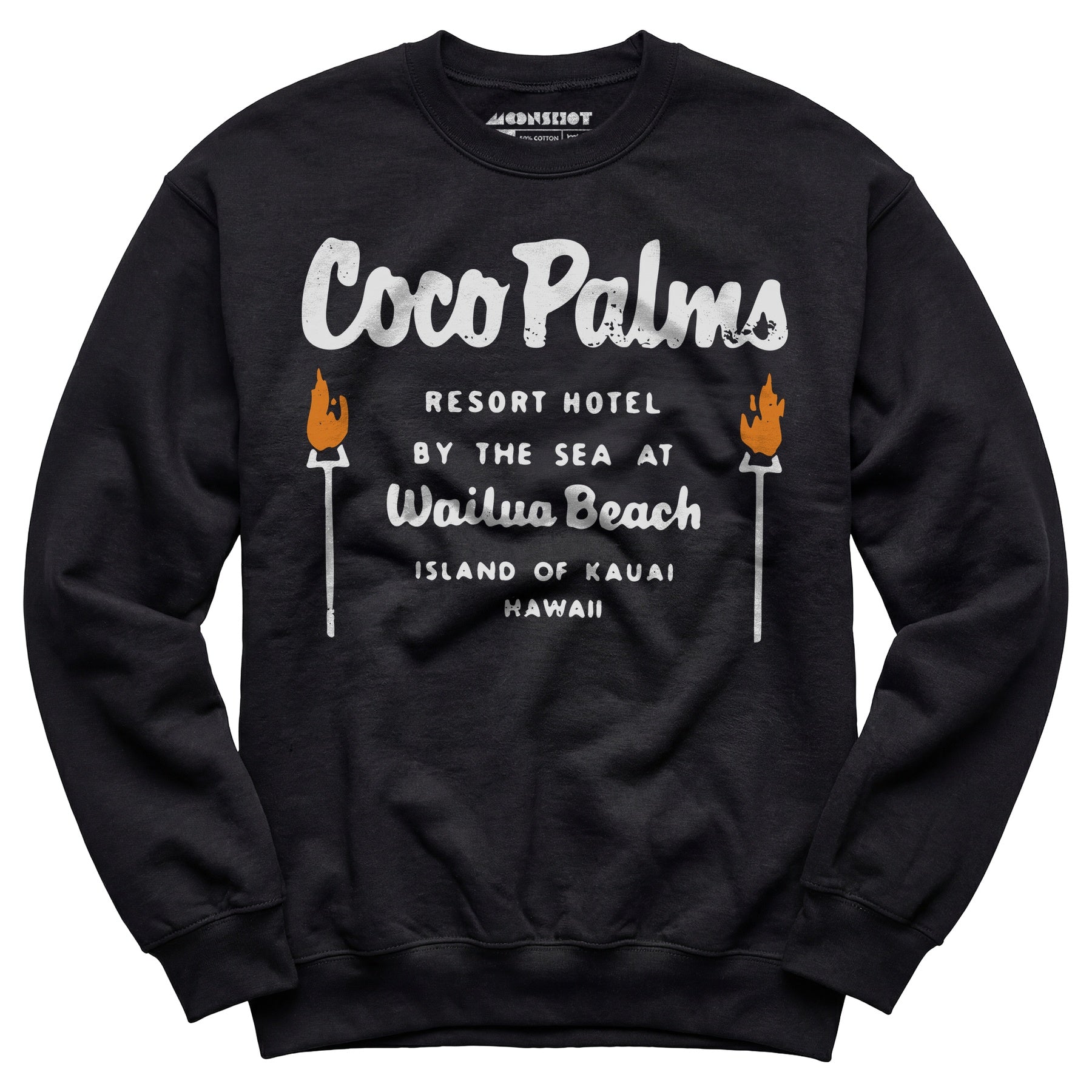 Coco Palms - Hawaii - Vintage Tiki Bar - Unisex Sweatshirt