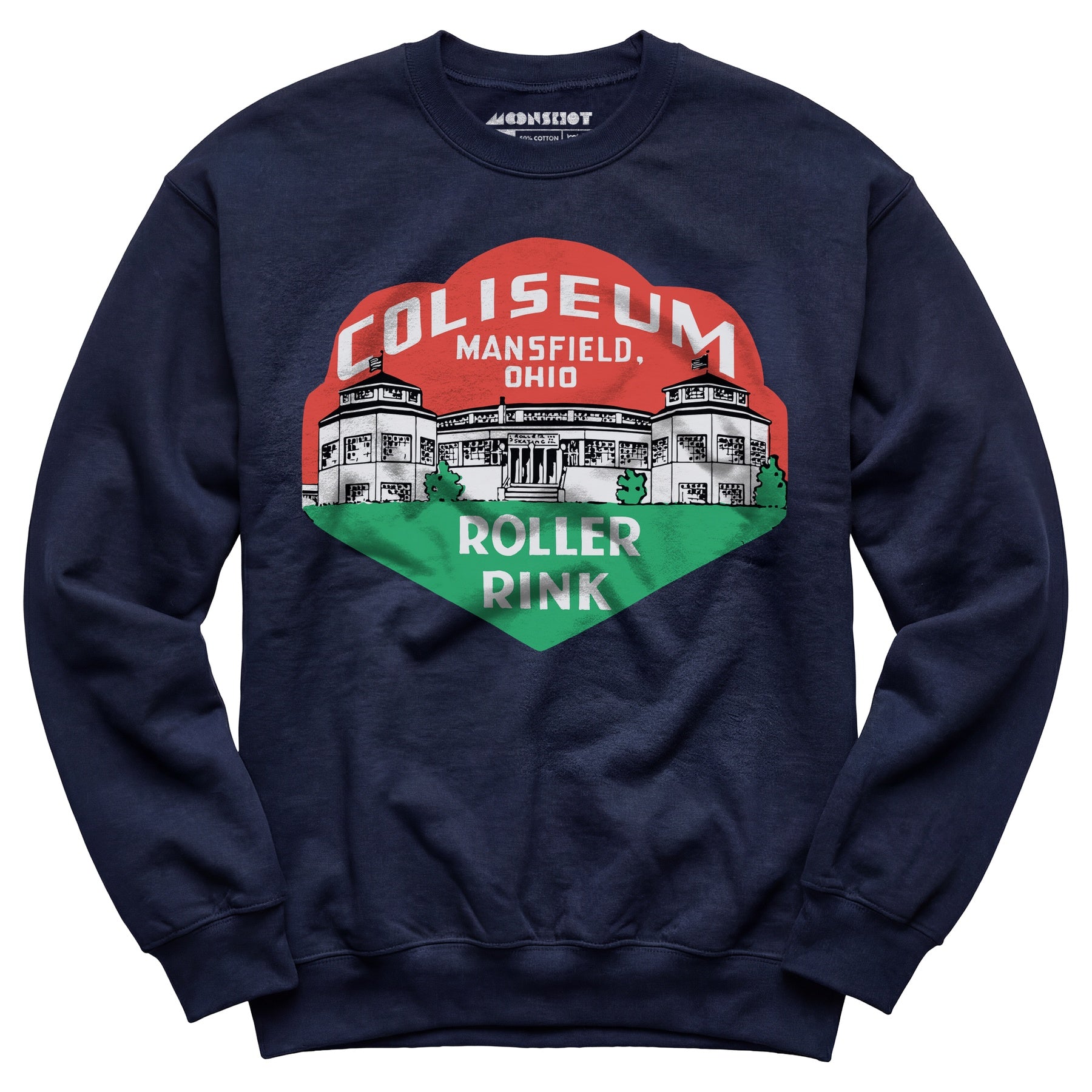 Coliseum - Mansfield, OH - Vintage Roller Rink - Unisex Sweatshirt