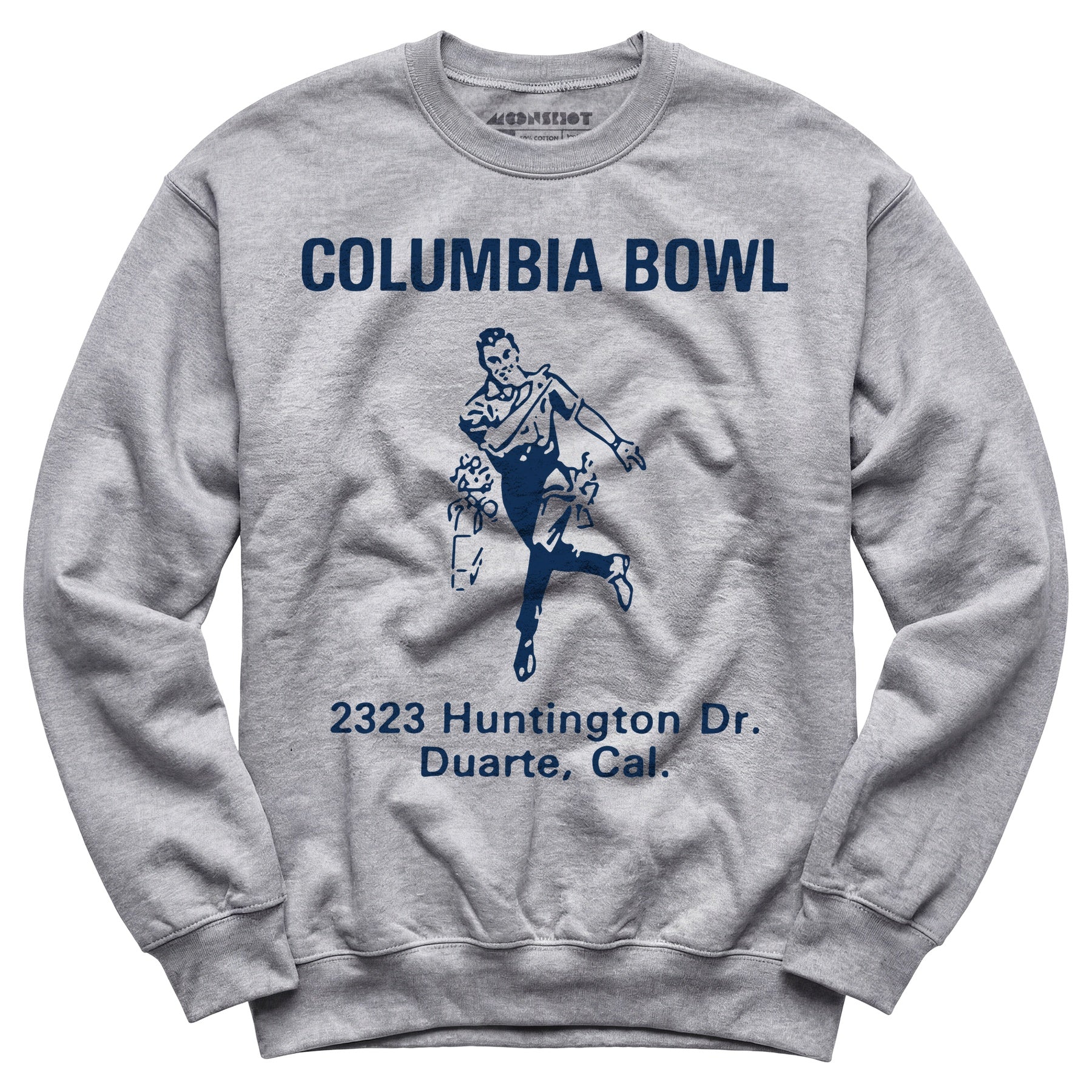 Columbia Bowl - Duarte, CA - Vintage Bowling Alley - Unisex Sweatshirt