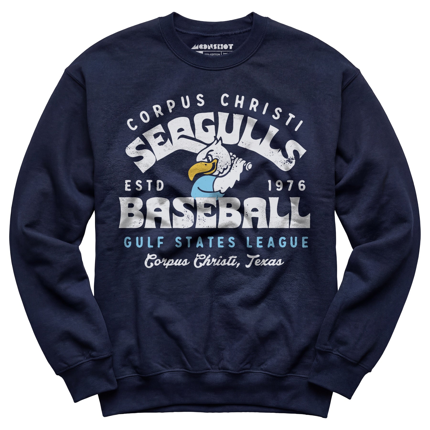 Corpus Christi Seagulls - Texas - Vintage Defunct Baseball Teams - Unisex Sweatshirt
