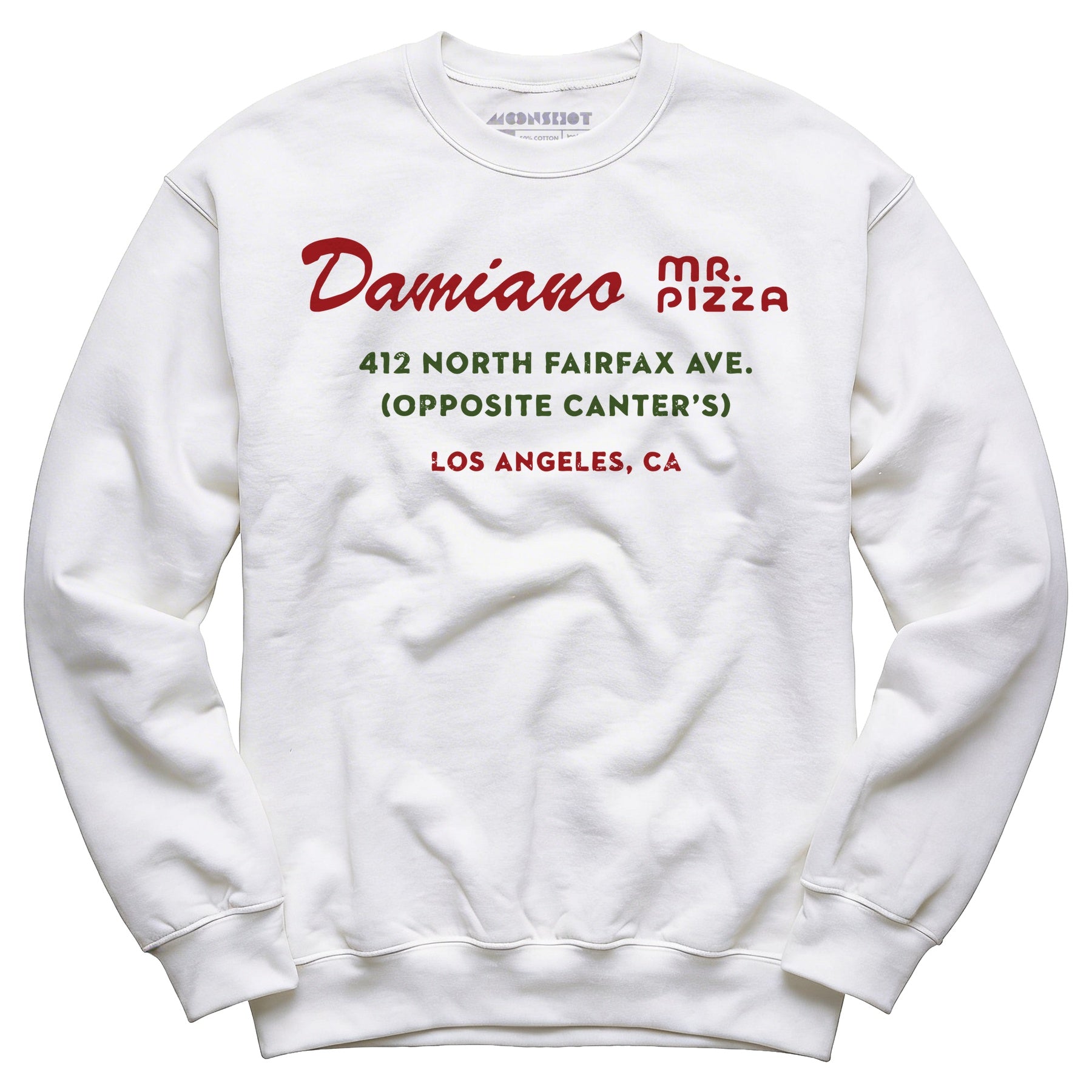 Damiano Mr. Pizza - Los Angeles, CA - Vintage Restaurant - Unisex Sweatshirt