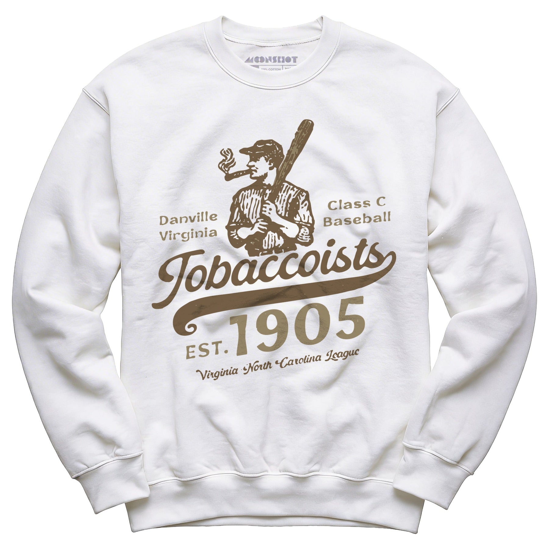 Danville Tobaccoists - Virginia - Vintage Defunct Baseball Teams - Unisex Sweatshirt