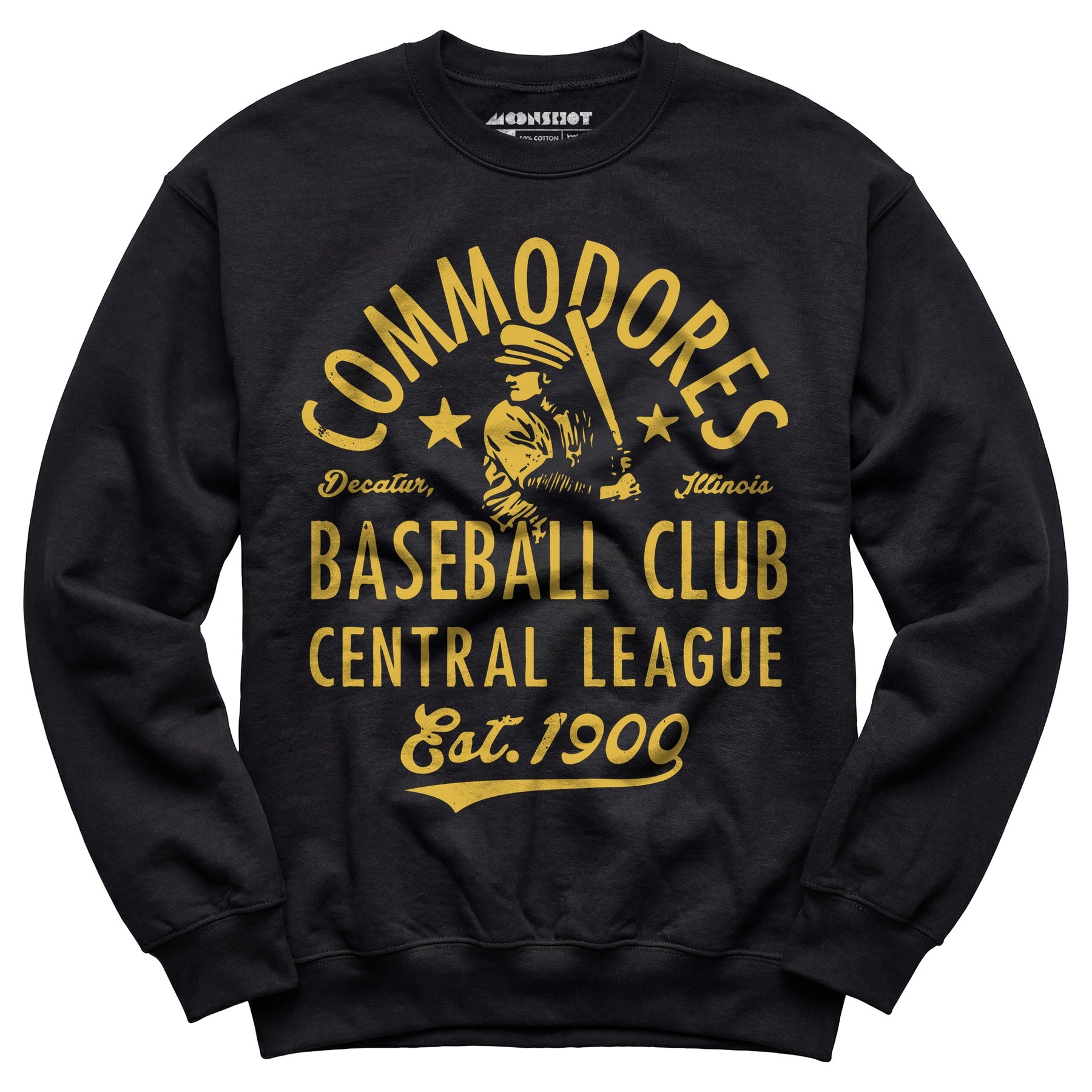 Decatur Commodores - Illinois - Vintage Defunct Baseball Teams - Unisex Sweatshirt