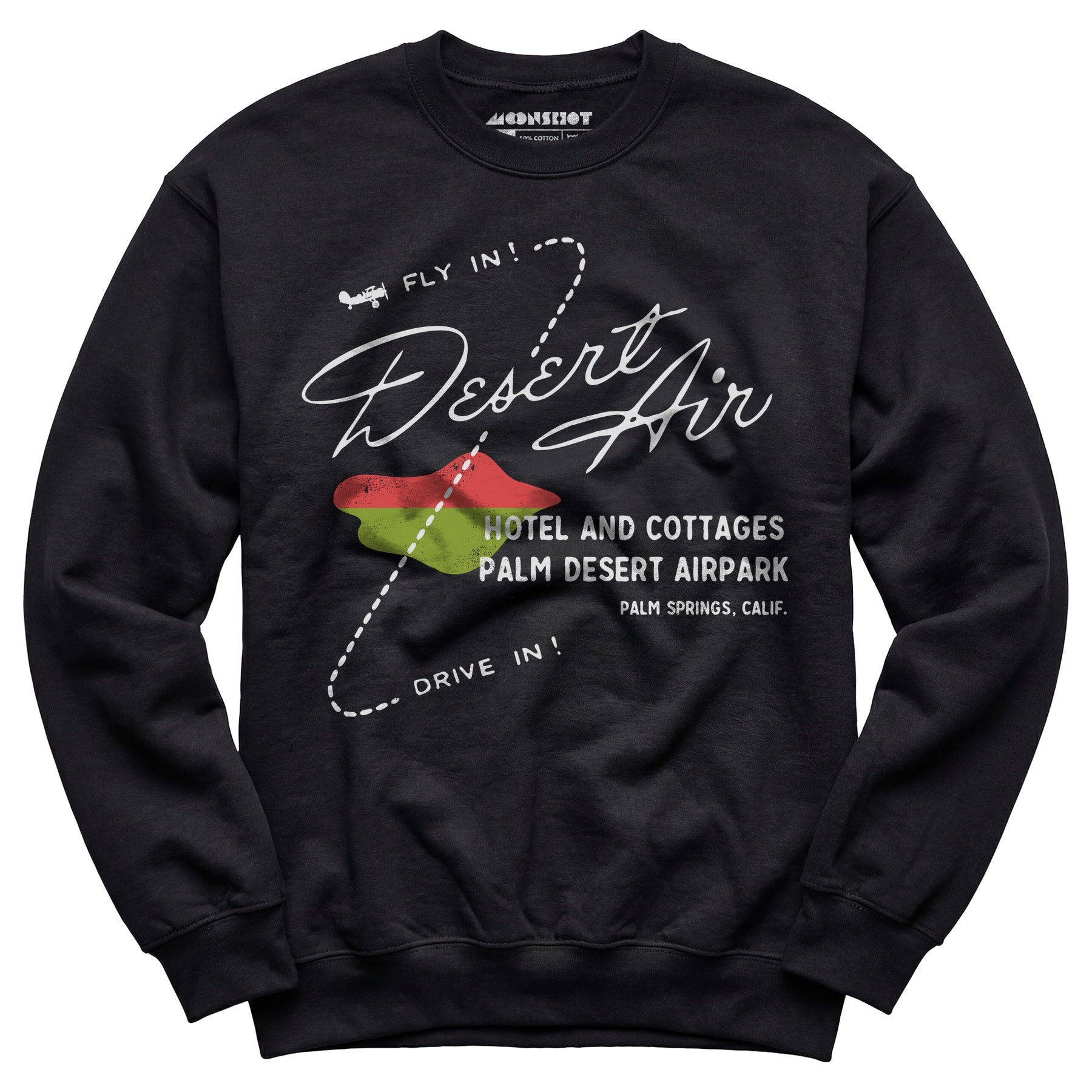 Desert Air Hotel & Cottages - Vintage Palm Springs, CA - Unisex Sweatshirt