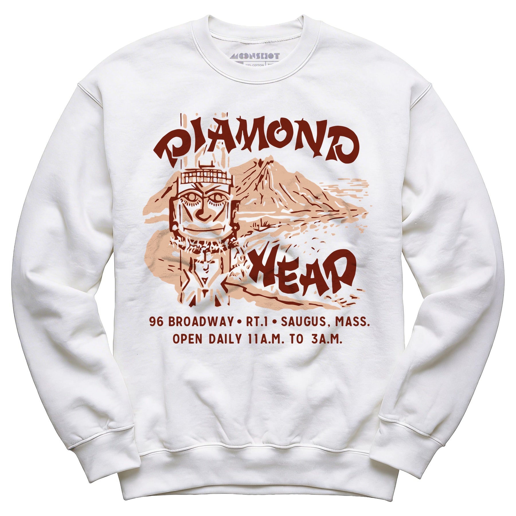 Diamond Head - Saugus, MA - Vintage Tiki Bar - Unisex Sweatshirt